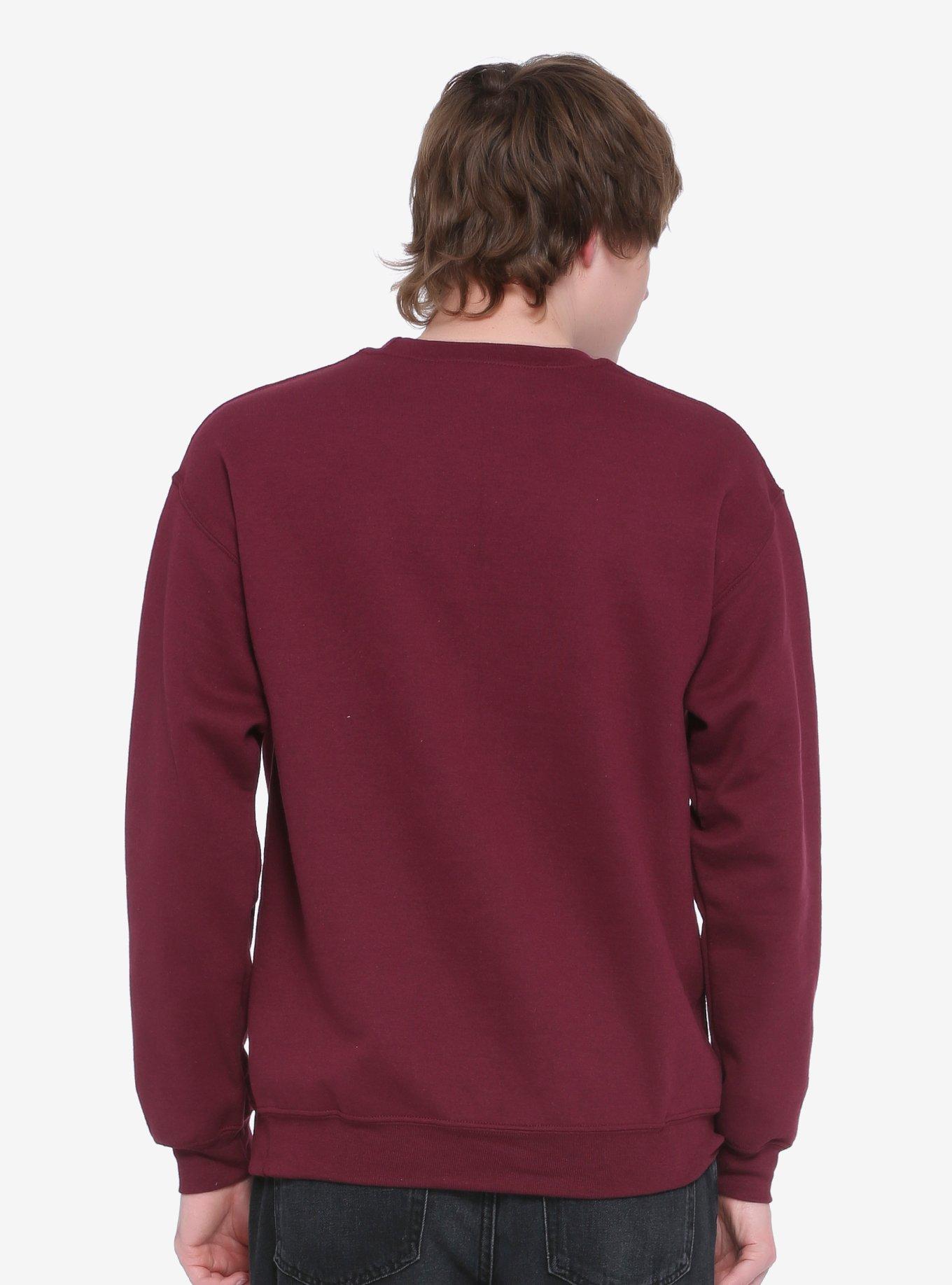 Maruchan Collegiate Crewneck - BoxLunch Exclusive, BURGUNDY, alternate