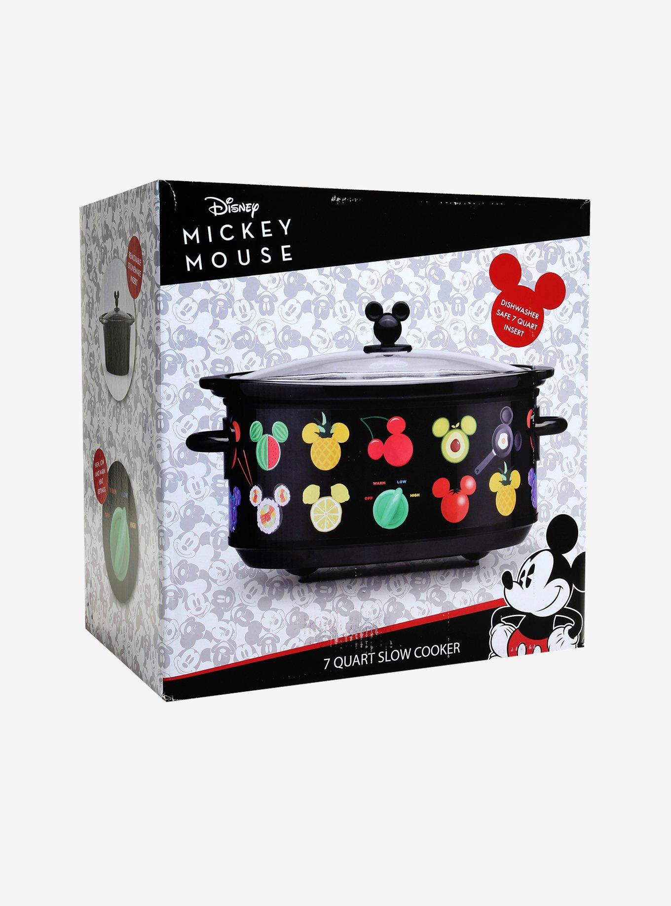 Disney Mickey Mouse Food Icon 7 Quart Slow Cooker, , alternate