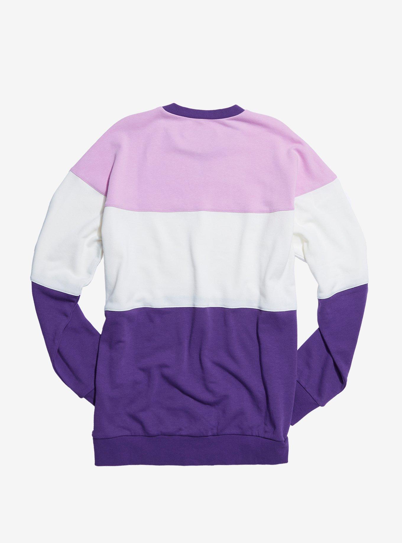 Our Universe Steven Universe The Crystal Gems Color-Block Sweatshirt, MULTI, alternate
