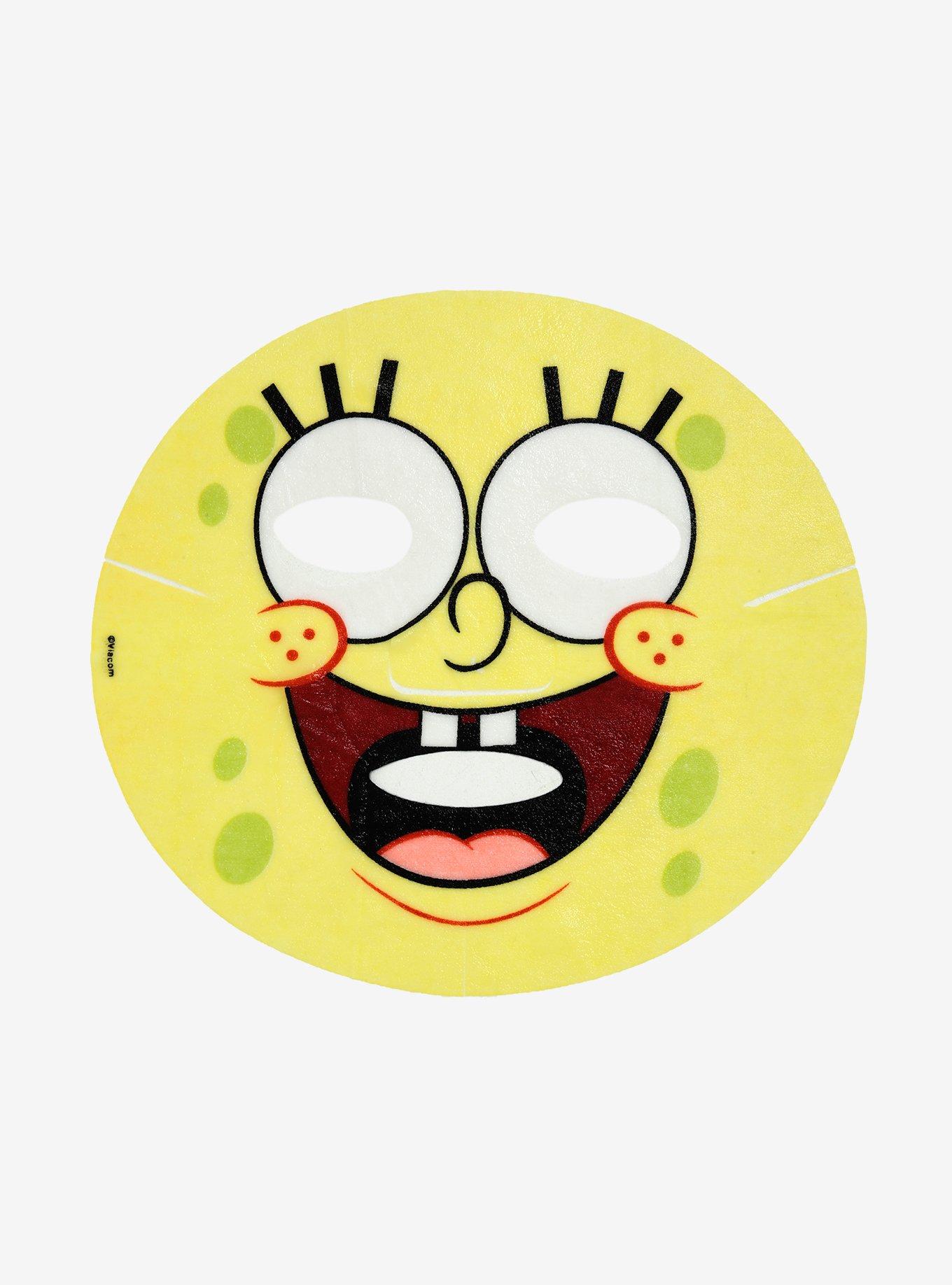 HipDot x SpongeBob SquarePants SpongeBob's Best Face Ever Face Mask, , alternate