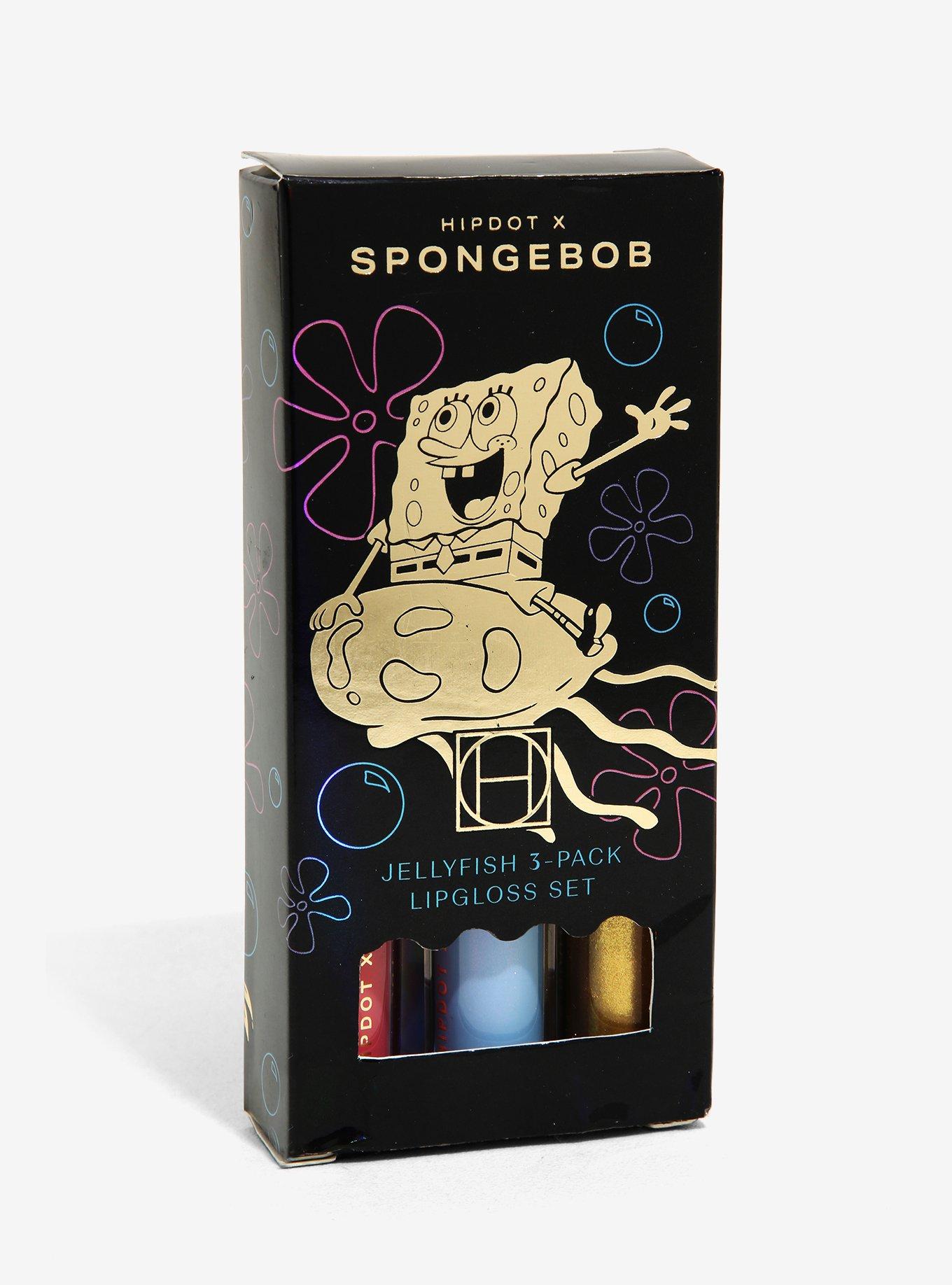 HipDot SpongeBob SquarePants Jellyfish Lip Gloss Set, , alternate