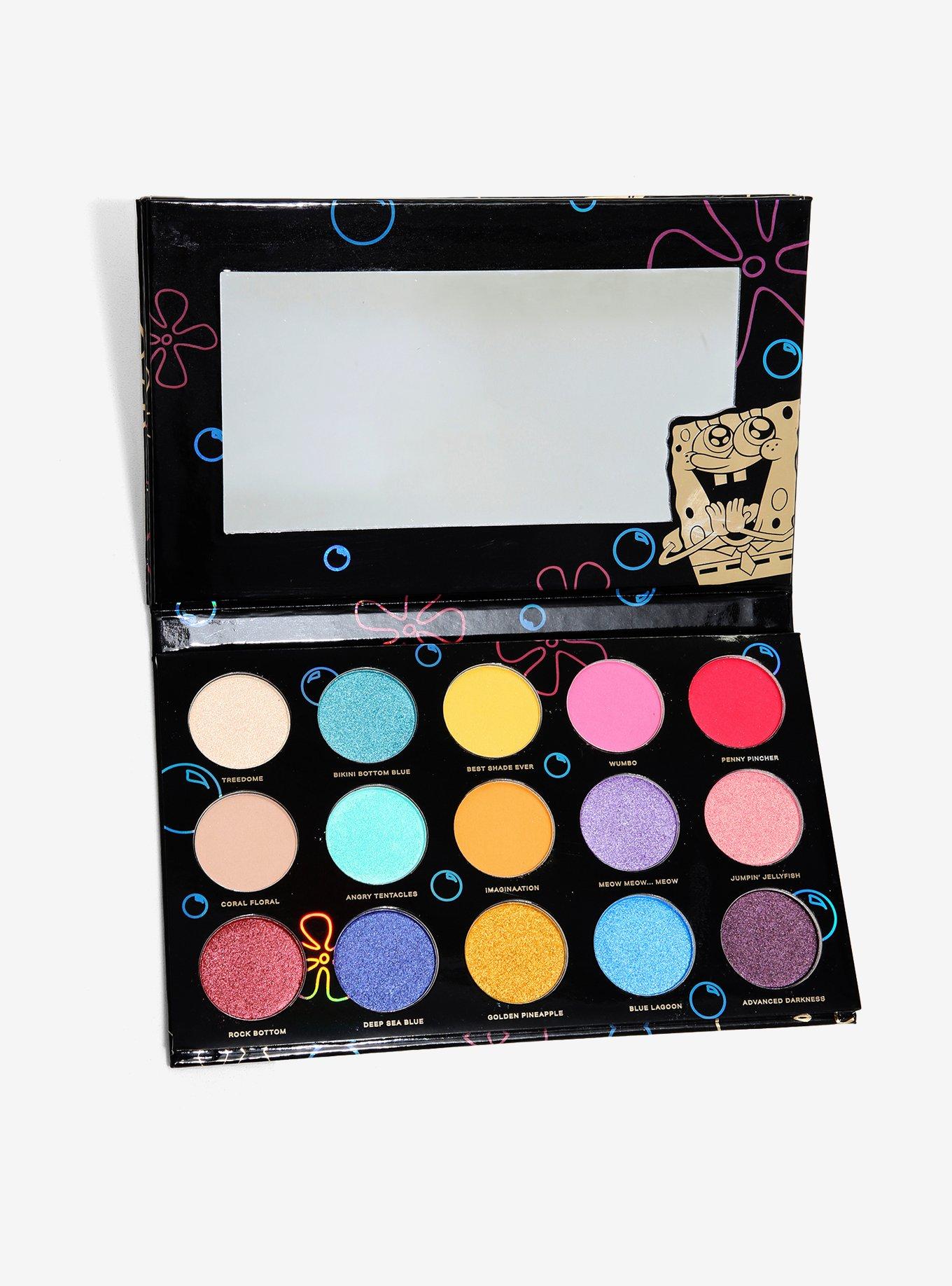 HipDot SpongeBob SquarePants Bikini Bottom Eyeshadow Palette, , alternate