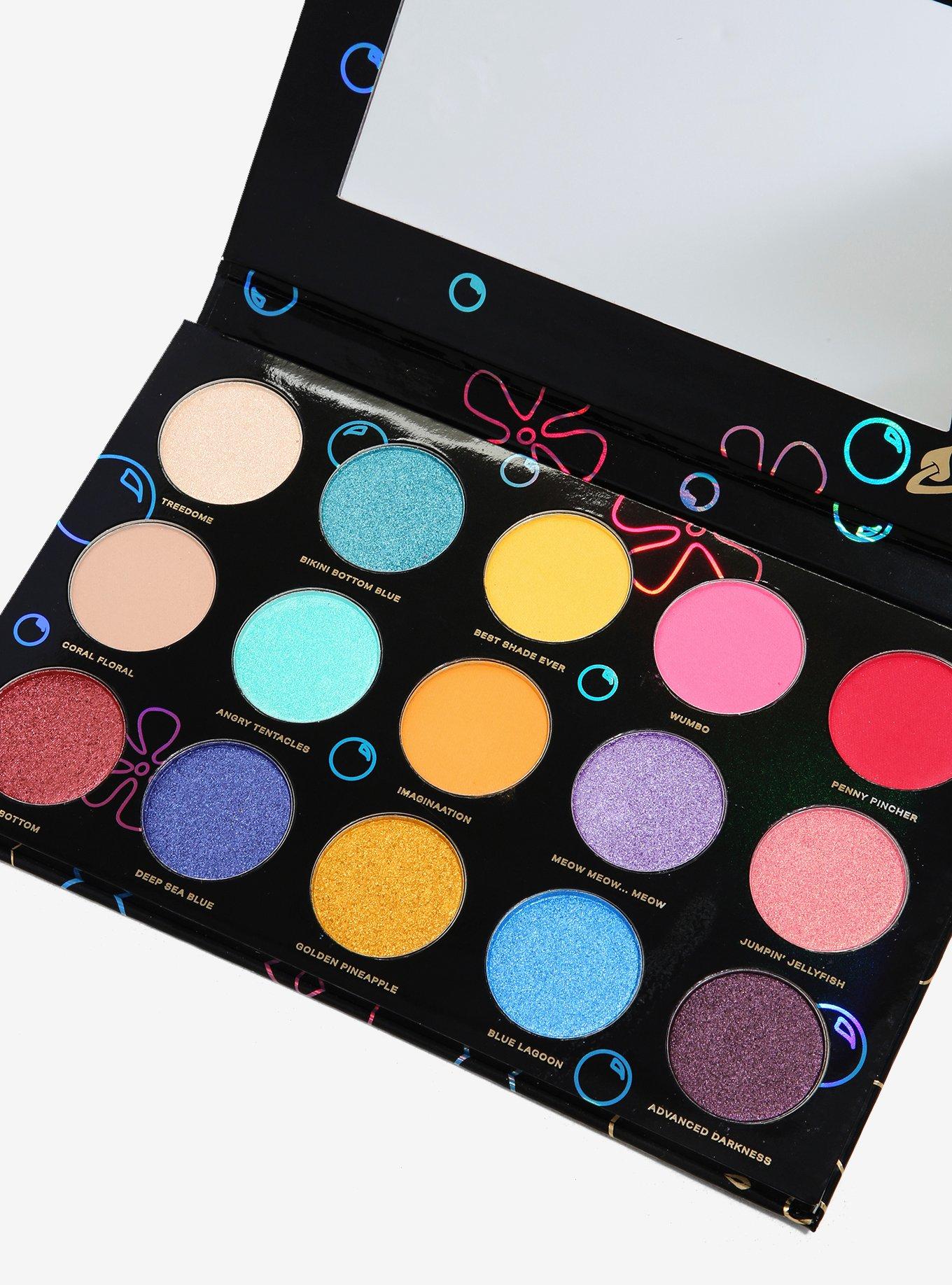 HipDot SpongeBob SquarePants Bikini Bottom Eyeshadow Palette, , alternate