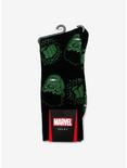 Marvel Hulk Black Socks, , alternate