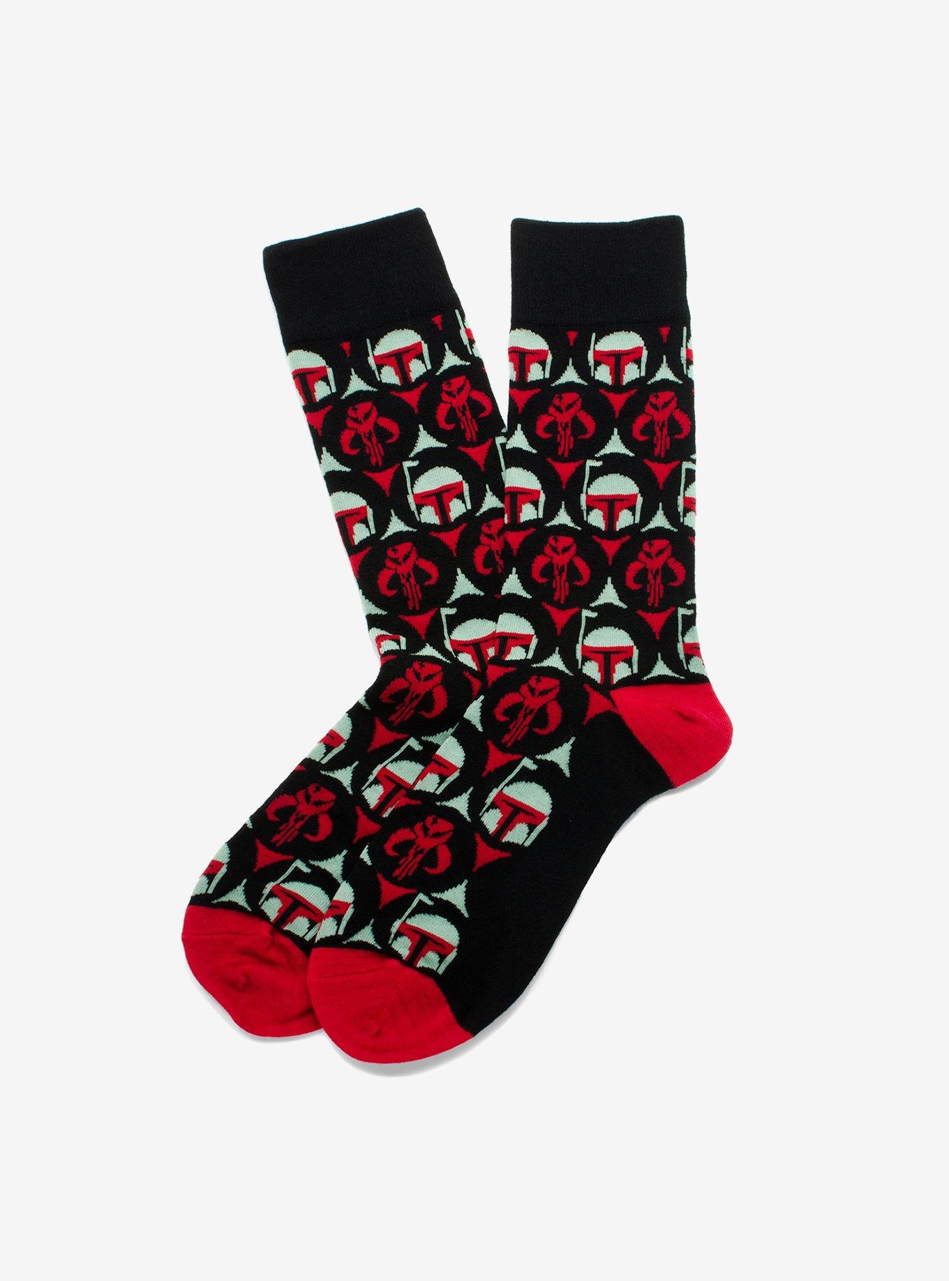 Star Wars Boba Fett Black Socks, , alternate