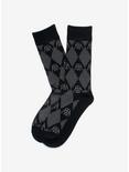 Star Wars Darth Vader Argyle Stripe Black Socks, , alternate