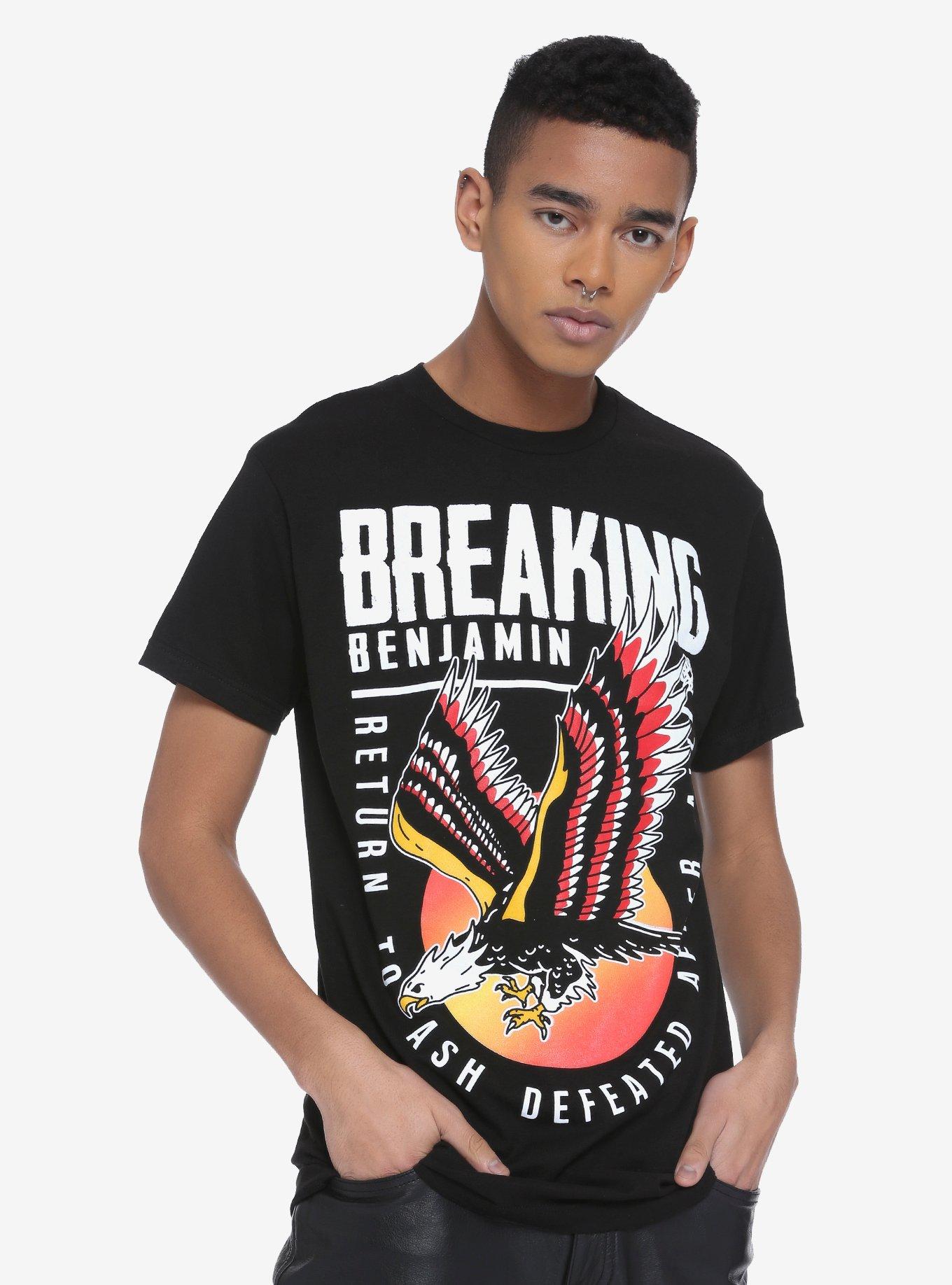 Breaking Benjamin The Dark Of You T-Shirt, BLACK, alternate