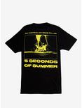 5 Seconds Of Summer Negative Photo T-Shirt, BLACK, alternate