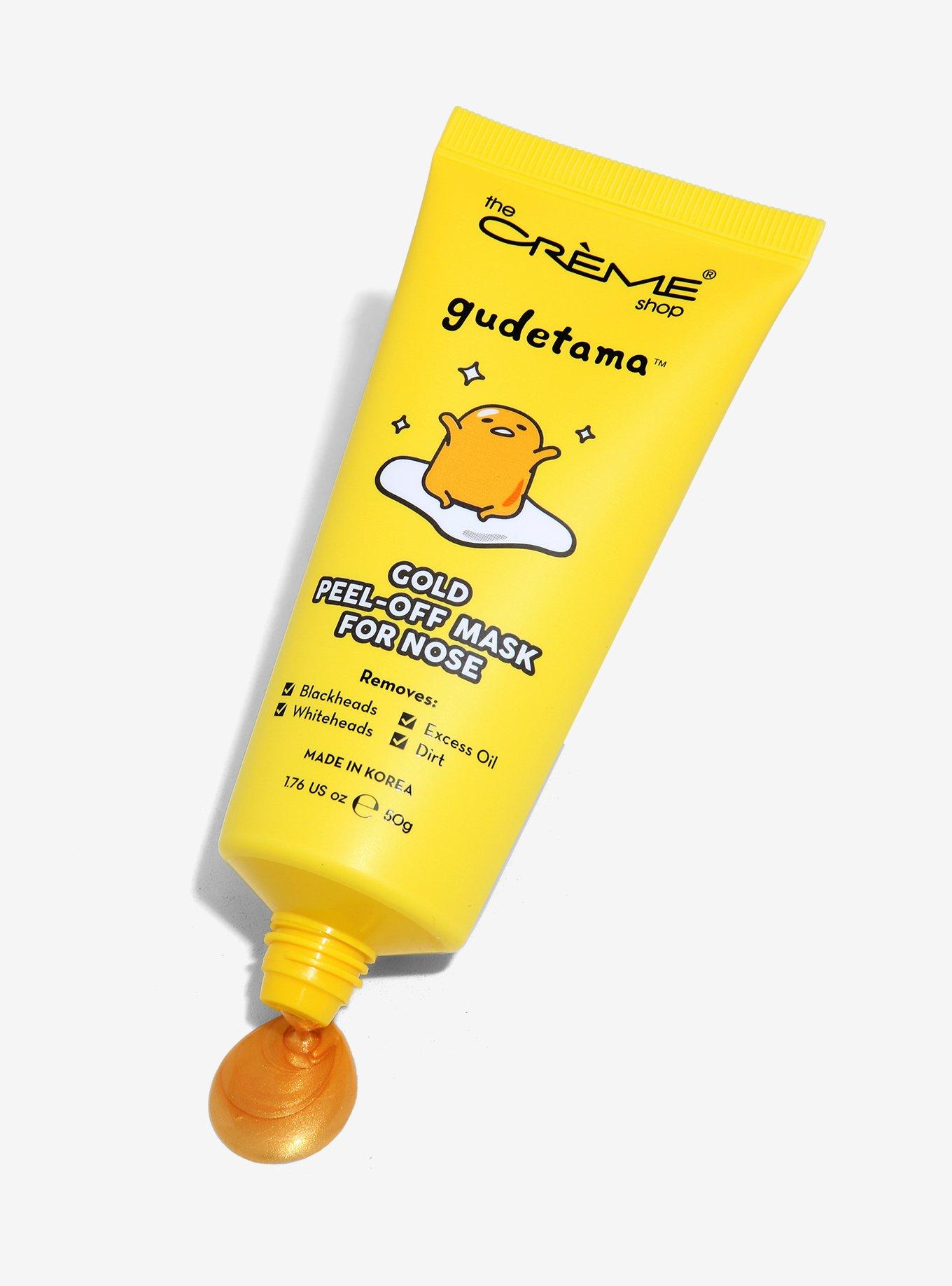 The Cr&egrave;me Shop Sanrio Gudetama Gold Peel-Off Mask for Nose, , alternate