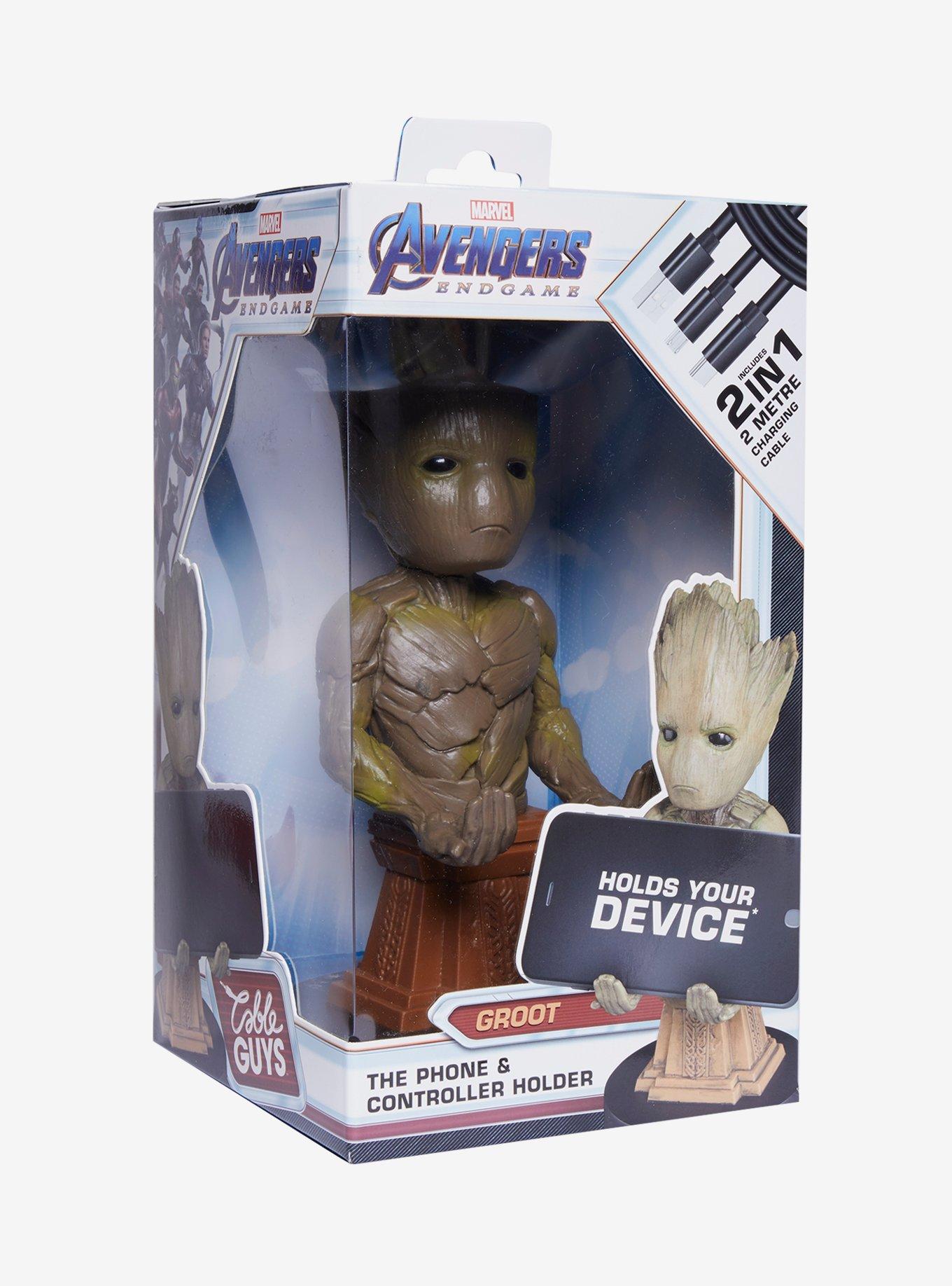 Exquisite Gaming Marvel Cable Guys Avengers: Endgame Groot Phone & Controller Holder, , alternate
