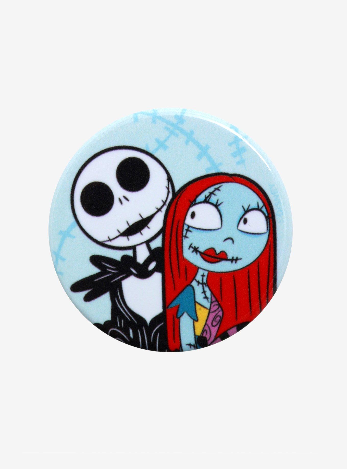 PopSockets The Nightmare Before Christmas Jack & Sally Phone Grip & Stand, , alternate