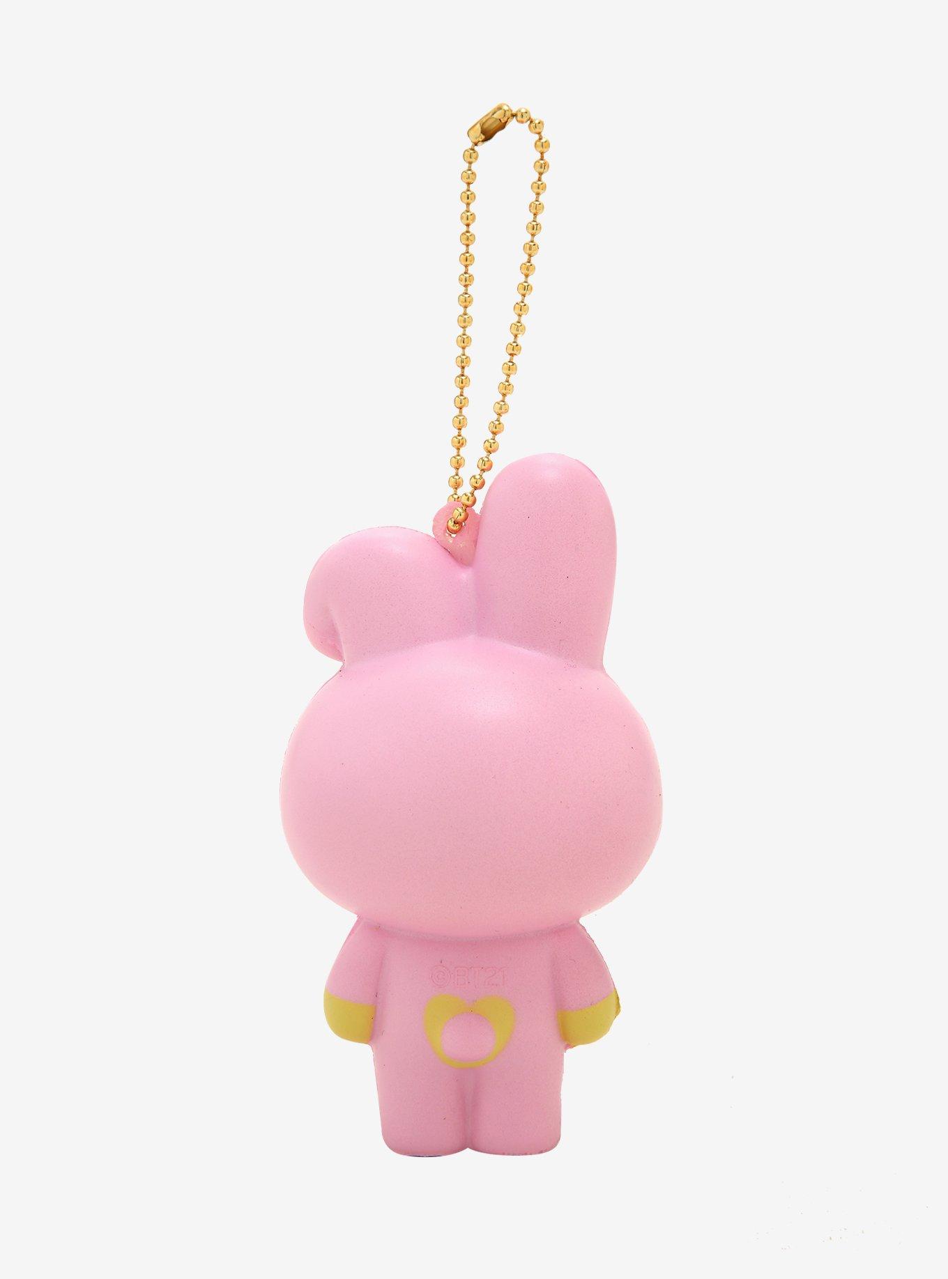 BT21 Cooky Squishy Key Chain, , alternate