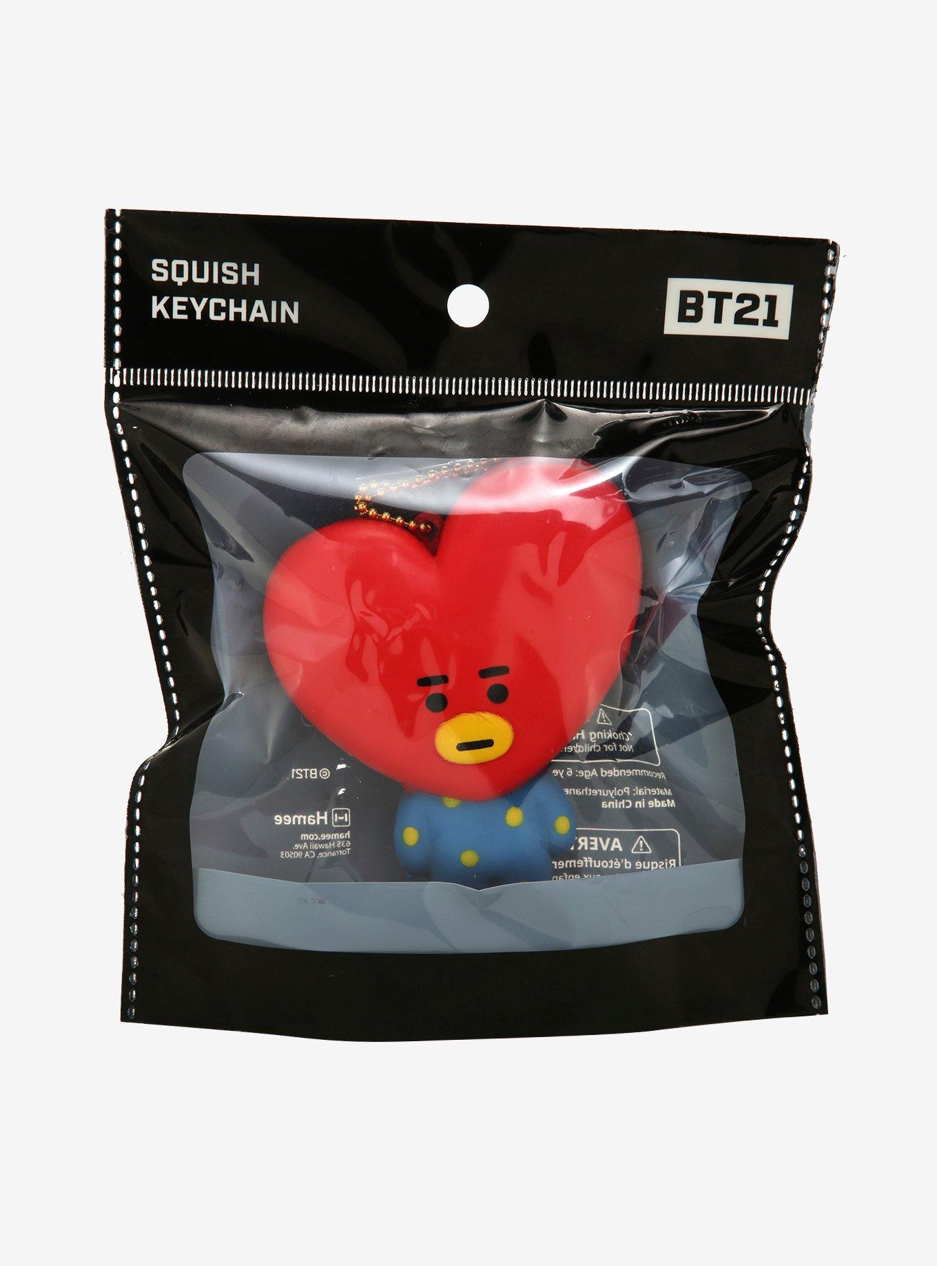 BT21 TATA Squishy Key Chain, , alternate