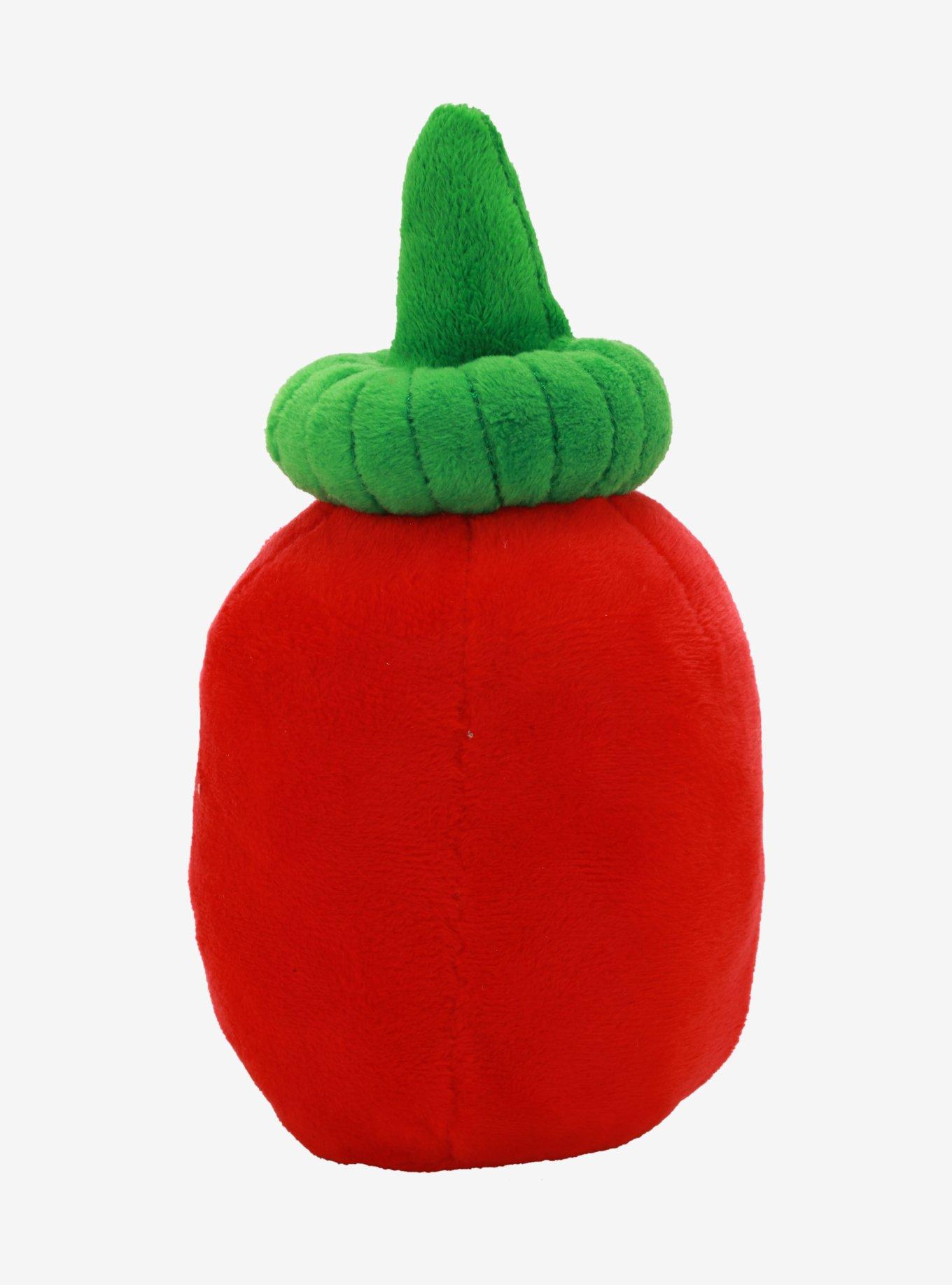 Sriracha Bottle Kawaii Plush, , alternate