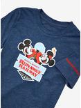 Disney Mickey & Minnie's Runaway Railway Youth T-Shirt, BLUE, alternate