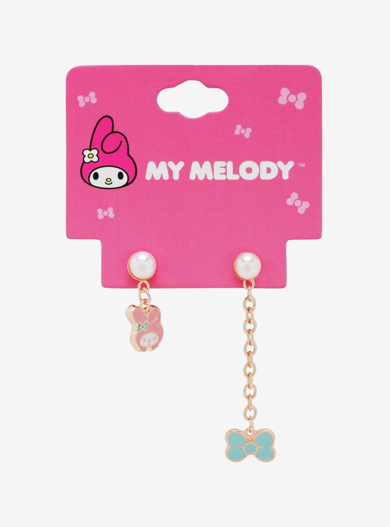 My Melody Mismatch Stud Earrings, , alternate