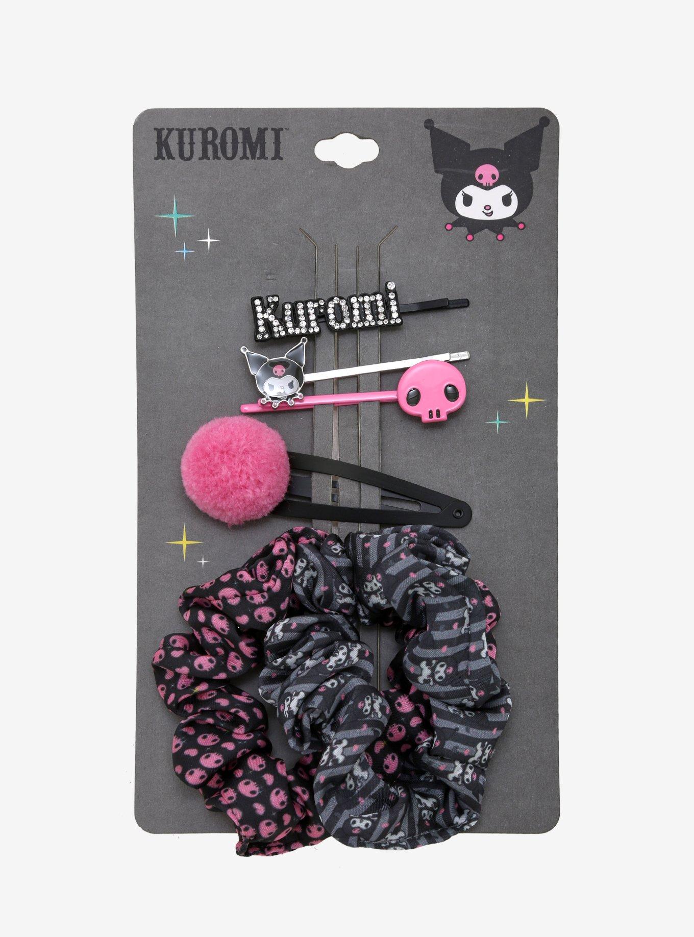 Kuromi Hair Accessory Set, , alternate