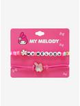 My Melody Letter Bead Bracelet Set, , alternate