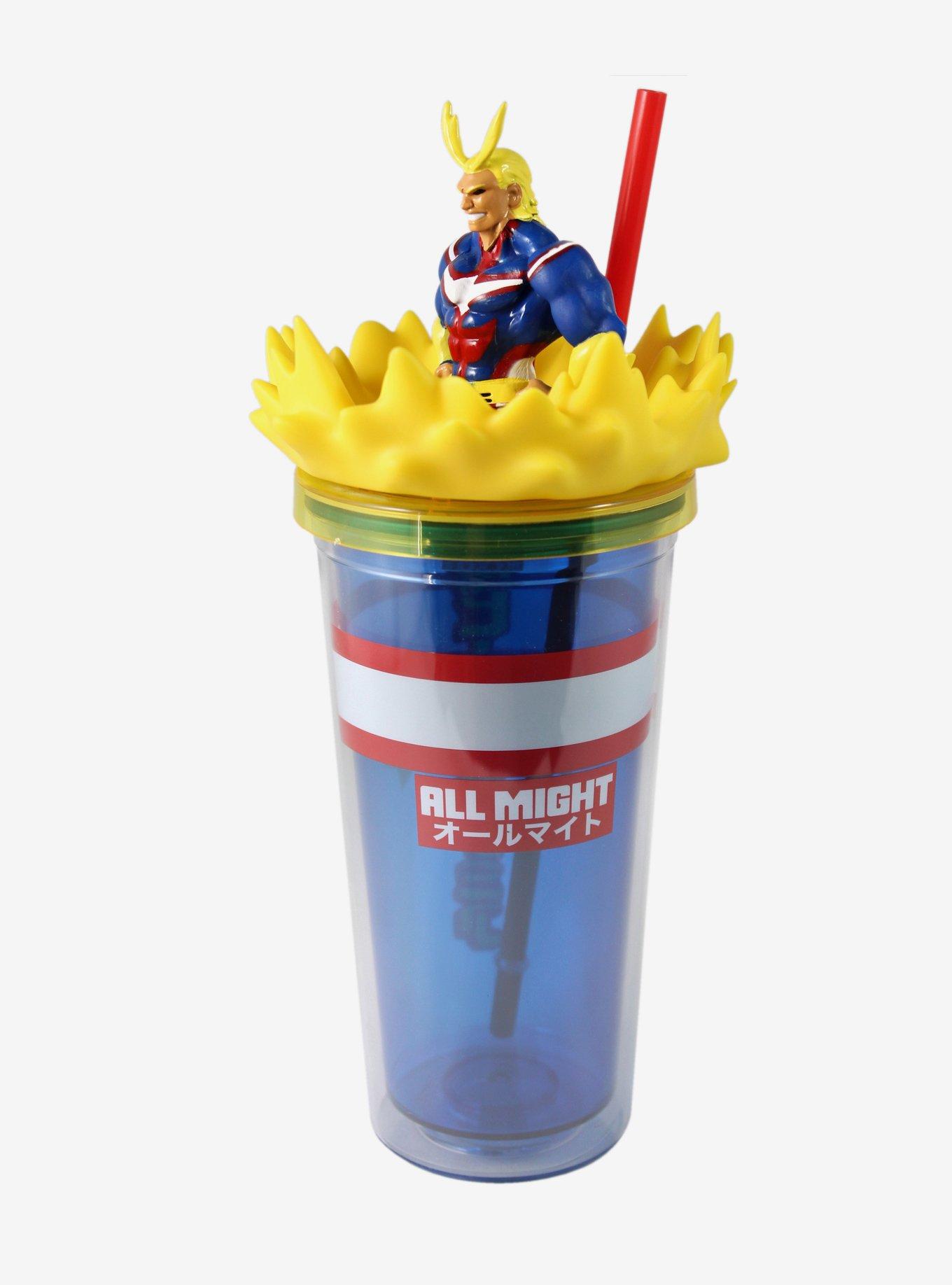 My Hero Academia All Might Figural Acrylic Travel Cup, , alternate