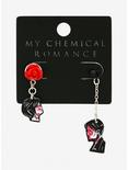 My Chemical Romance Three Cheers Couple Mismatch Earrings, , alternate