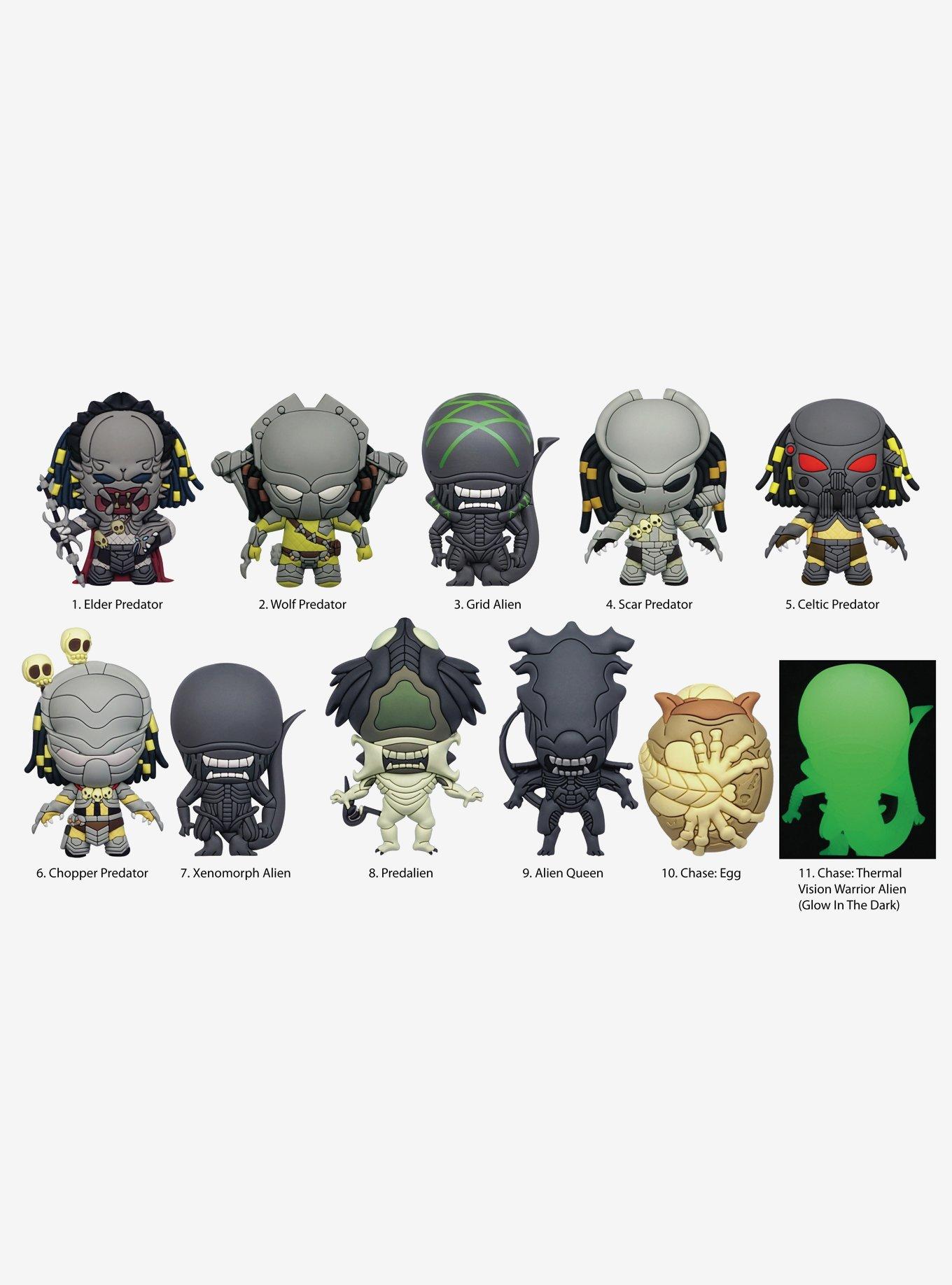 Alien Vs. Predator Blind Bag Figural Key Chain, , alternate