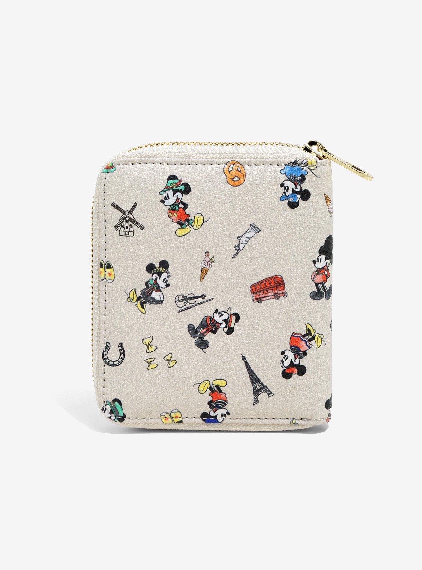 Her Universe Disney Mickey & Minnie Mouse International Small Wallet - BoxLunch Exclusive, , alternate