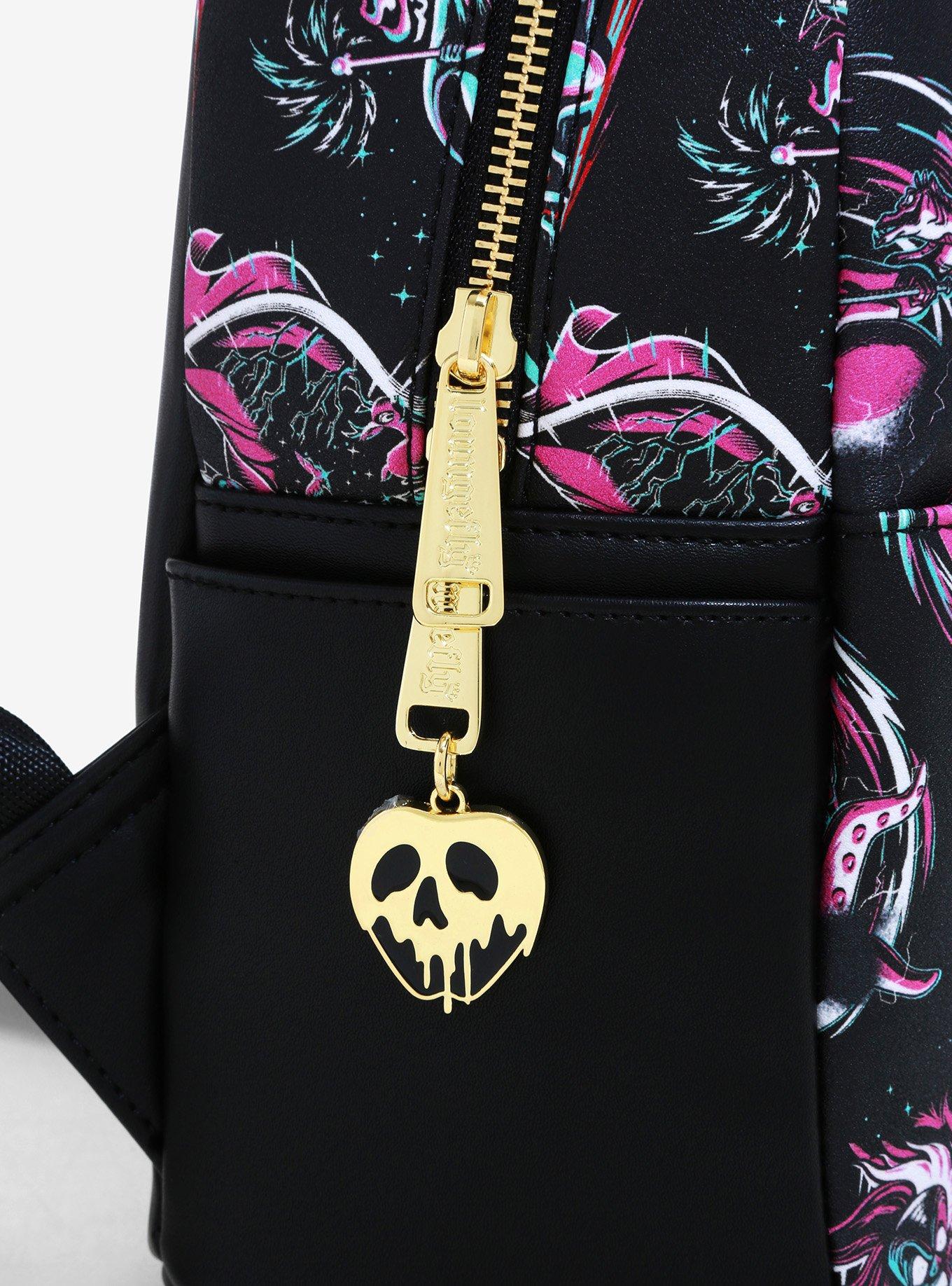 Loungefly Disney Villains Grunge Mini Backpack - BoxLunch Exclusive, , alternate