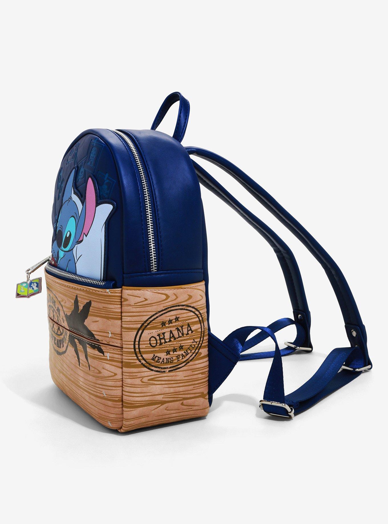 Loungefly Disney Lilo & Stitch Aloha Crate Mini Backpack - BoxLunch Exclusive, , alternate