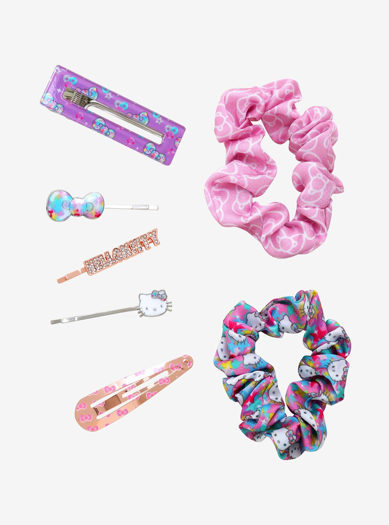 Hello Kitty Pastel Hair Accessory Set, , alternate