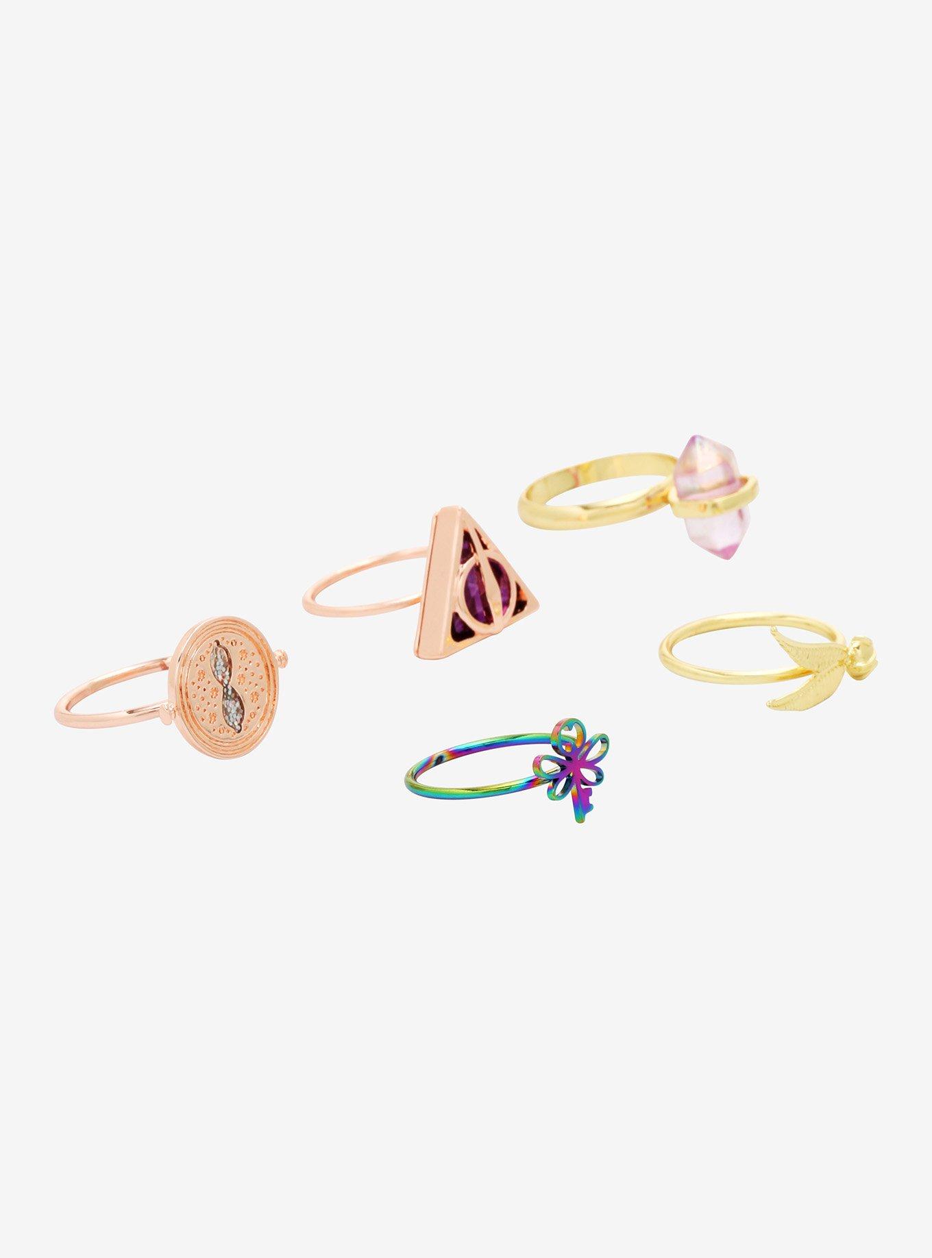 Harry Potter Icon Ring Set, , alternate