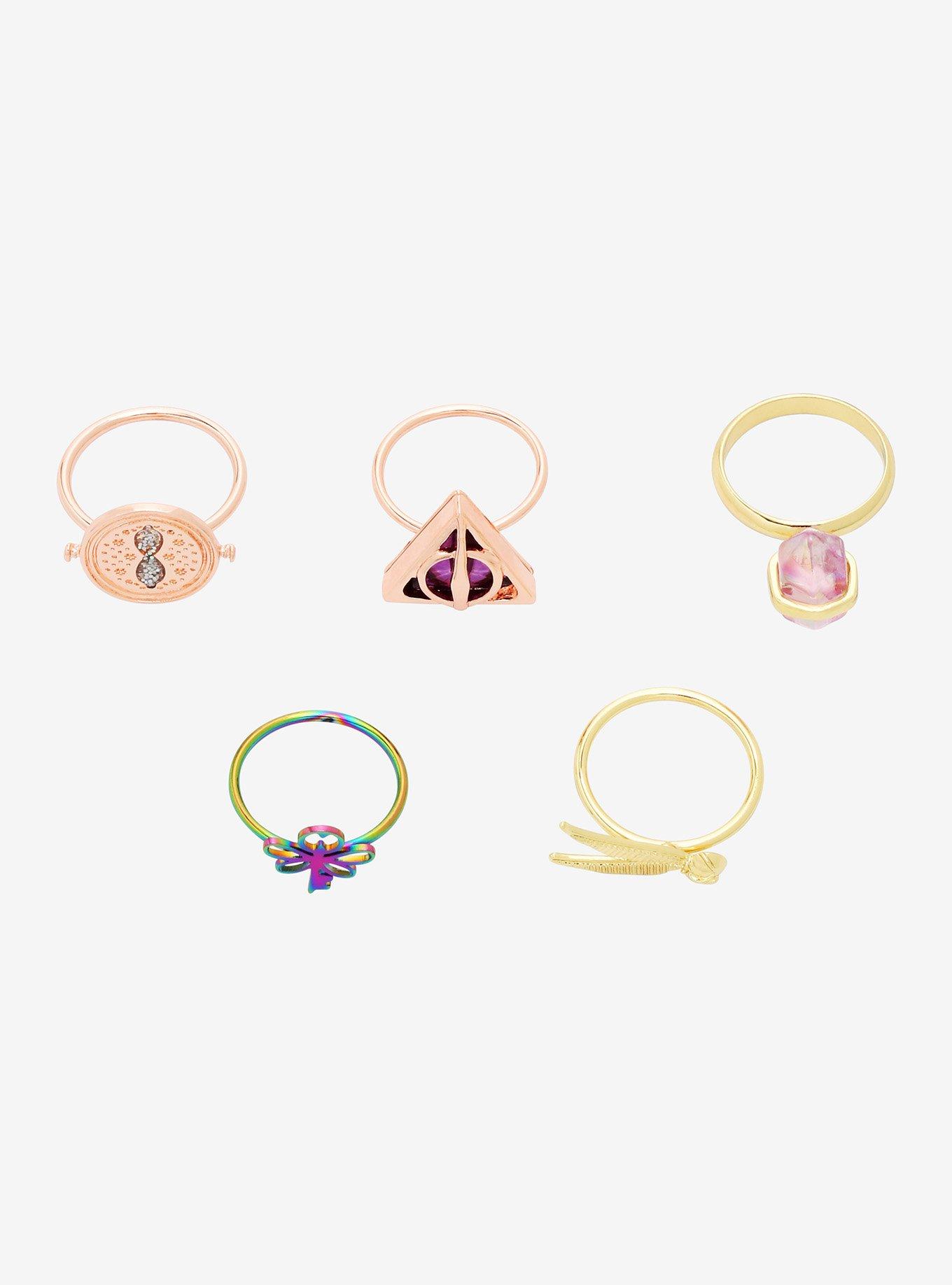 Harry Potter Icon Ring Set, , alternate