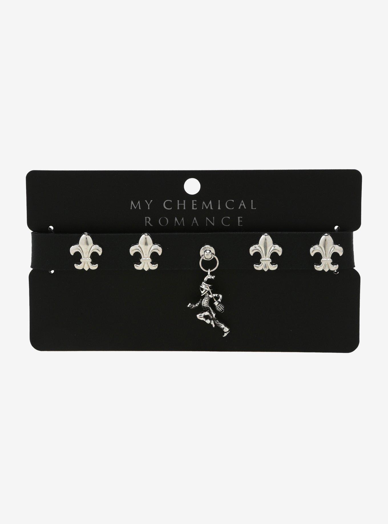 My Chemical Romance Pepe Faux Leather Choker, , alternate