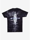 Slipknot 870621345 Tie-Dye T-Shirt, BLACK, alternate