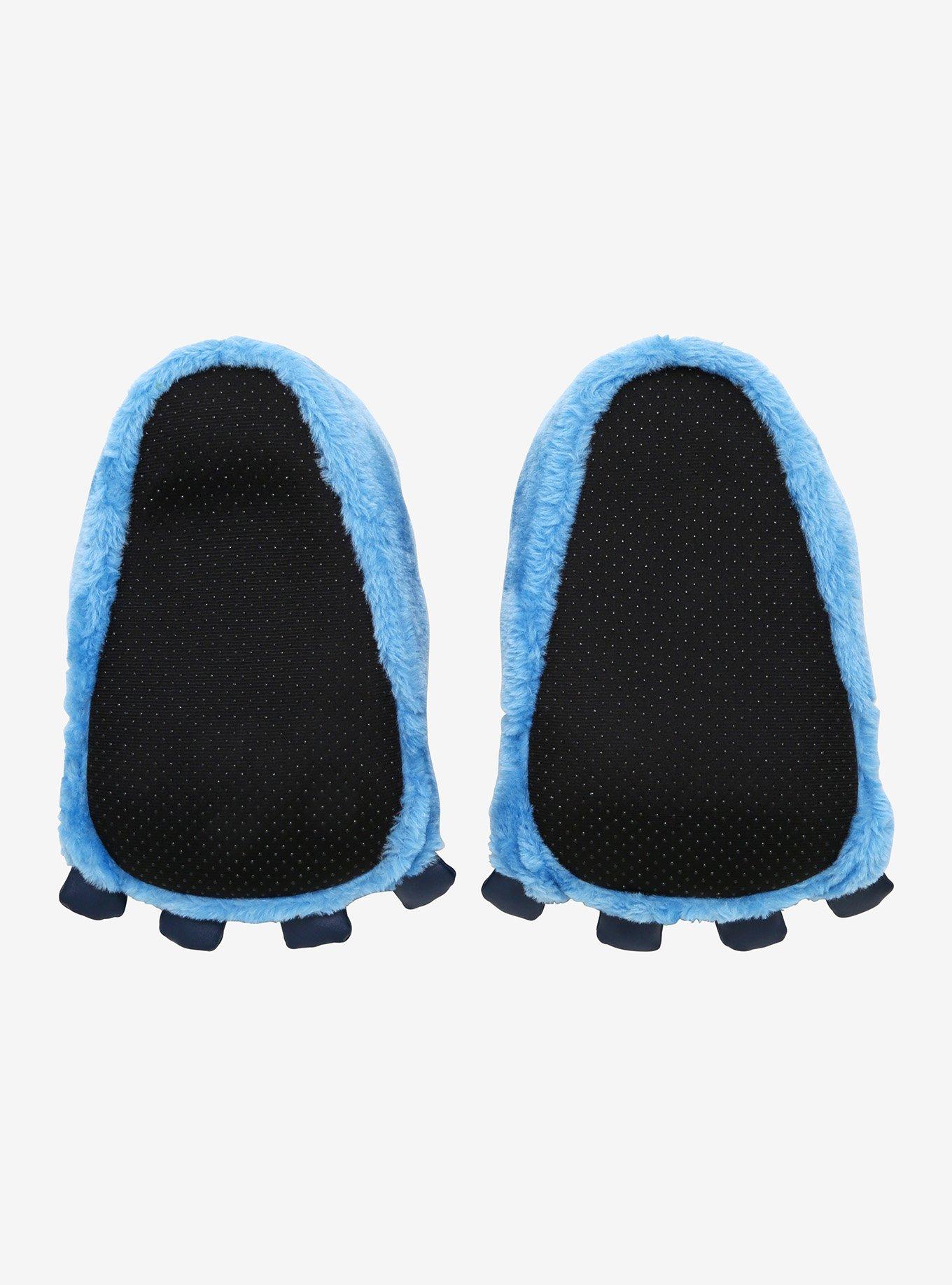 Disney Lilo & Stitch Claw Feet Plush Slippers, BLUE, alternate