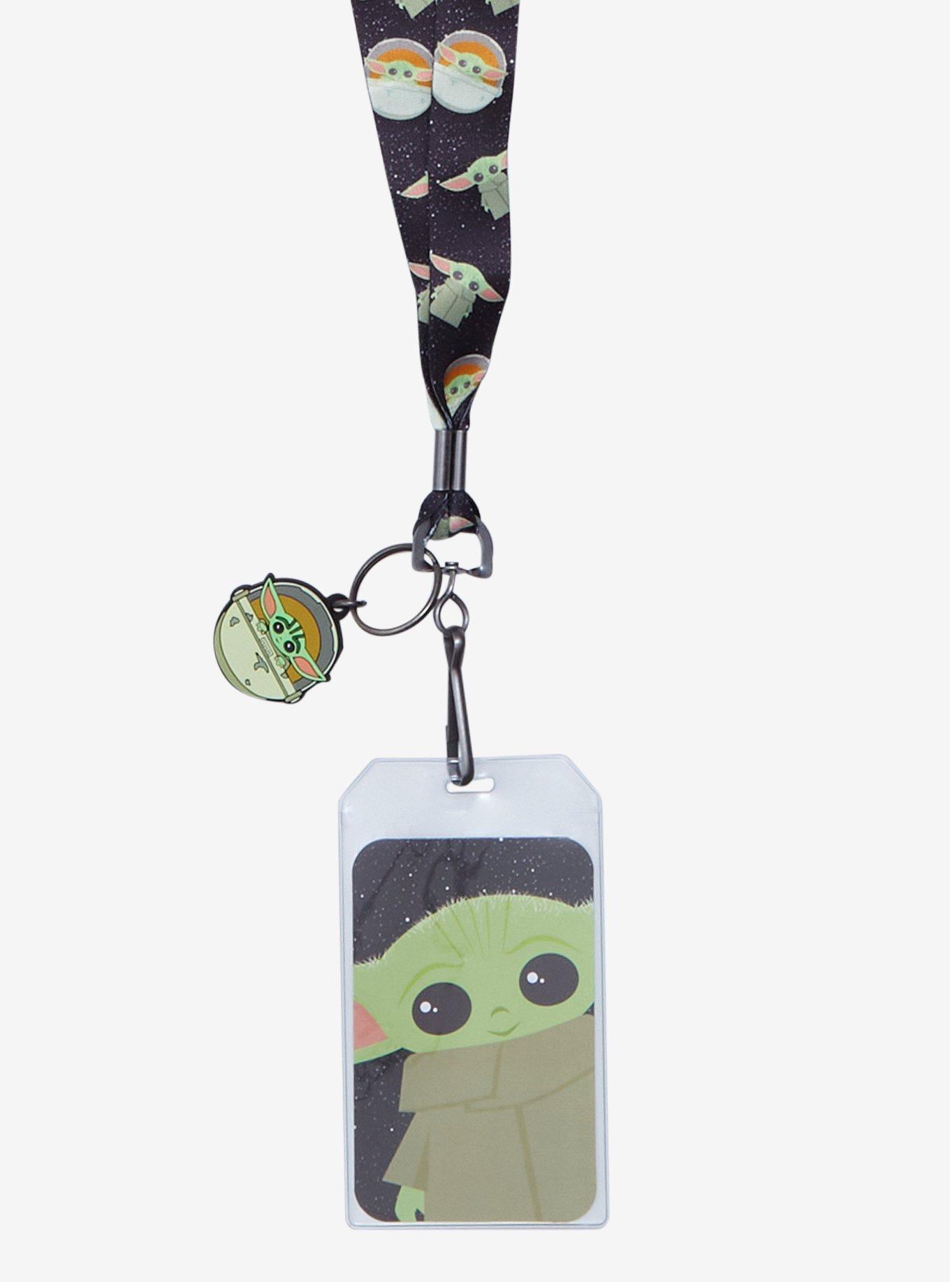 Loungefly Star Wars The Mandalorian Chibi Child Lanyard, , alternate