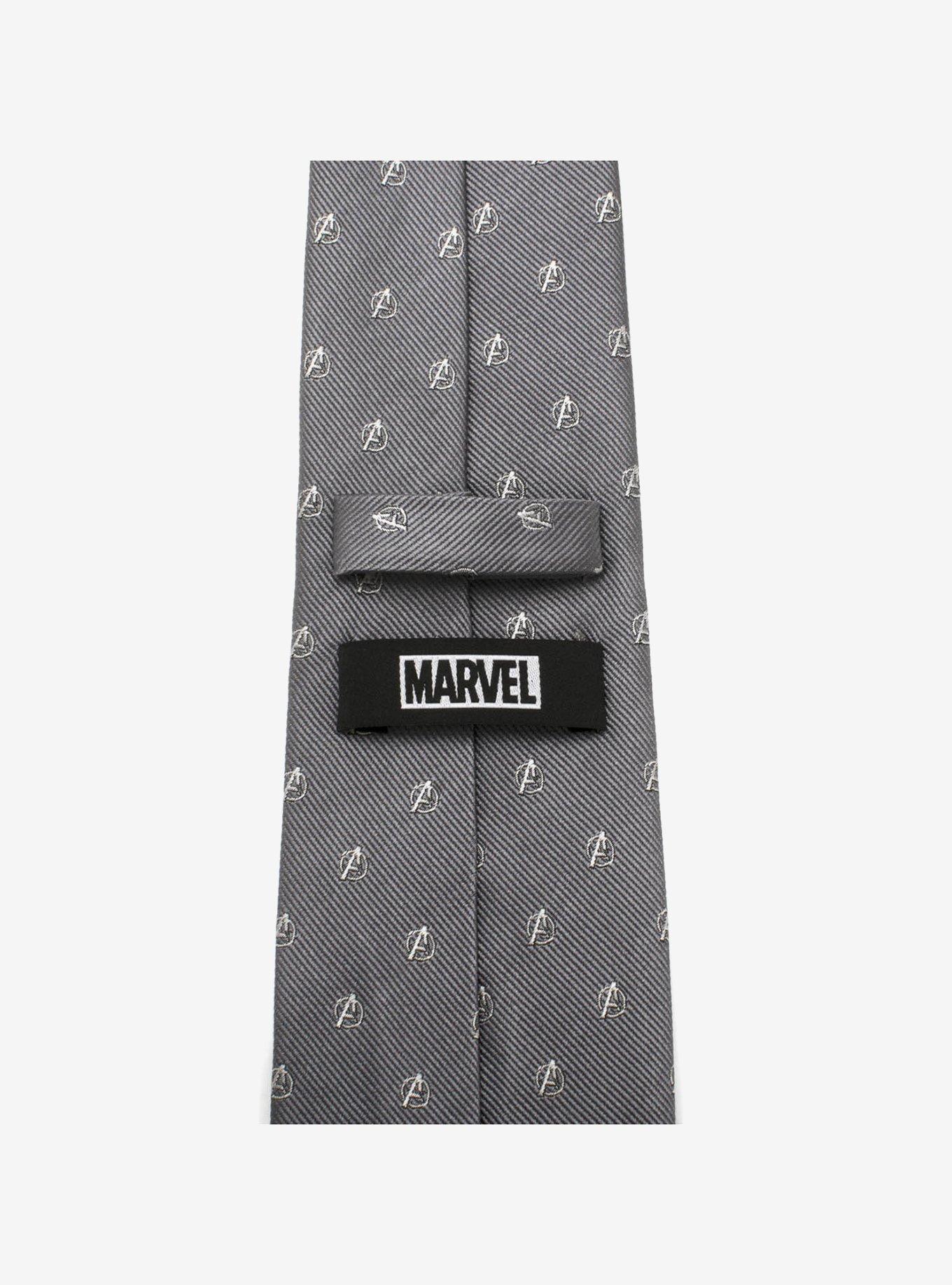 Marvel Avengers Gray Tie, , alternate