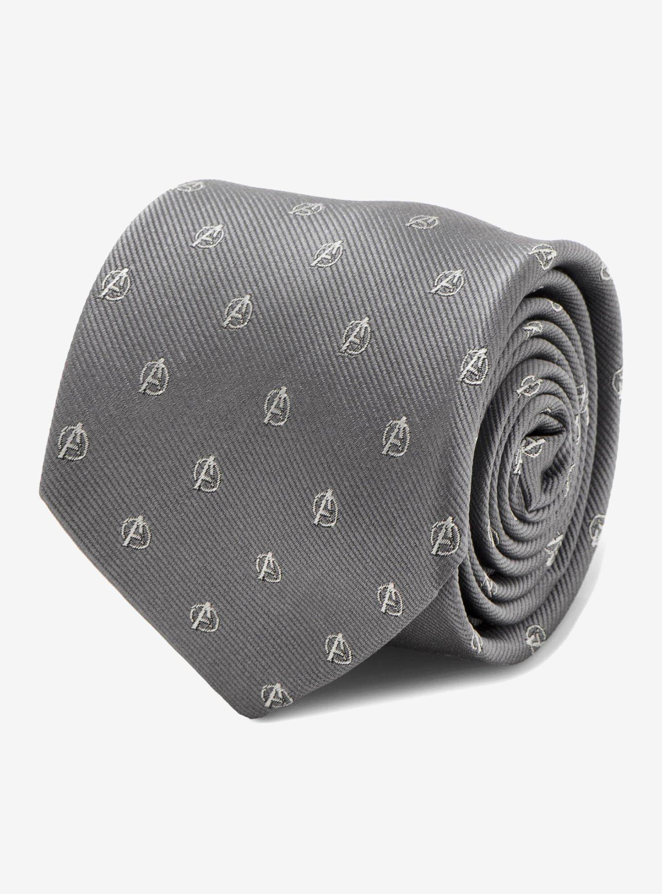 Marvel Avengers Gray Tie, , alternate
