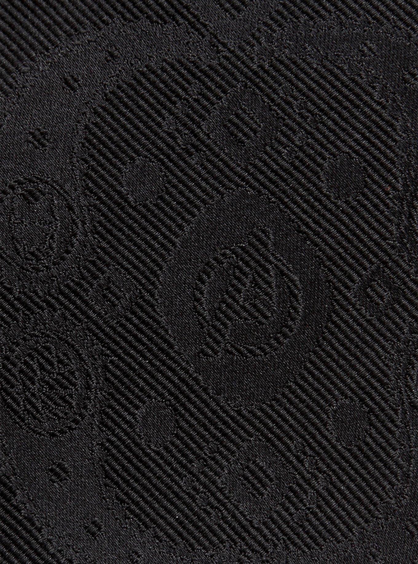 Marvel Avengers Paisley Icons Print Black Tie, , alternate