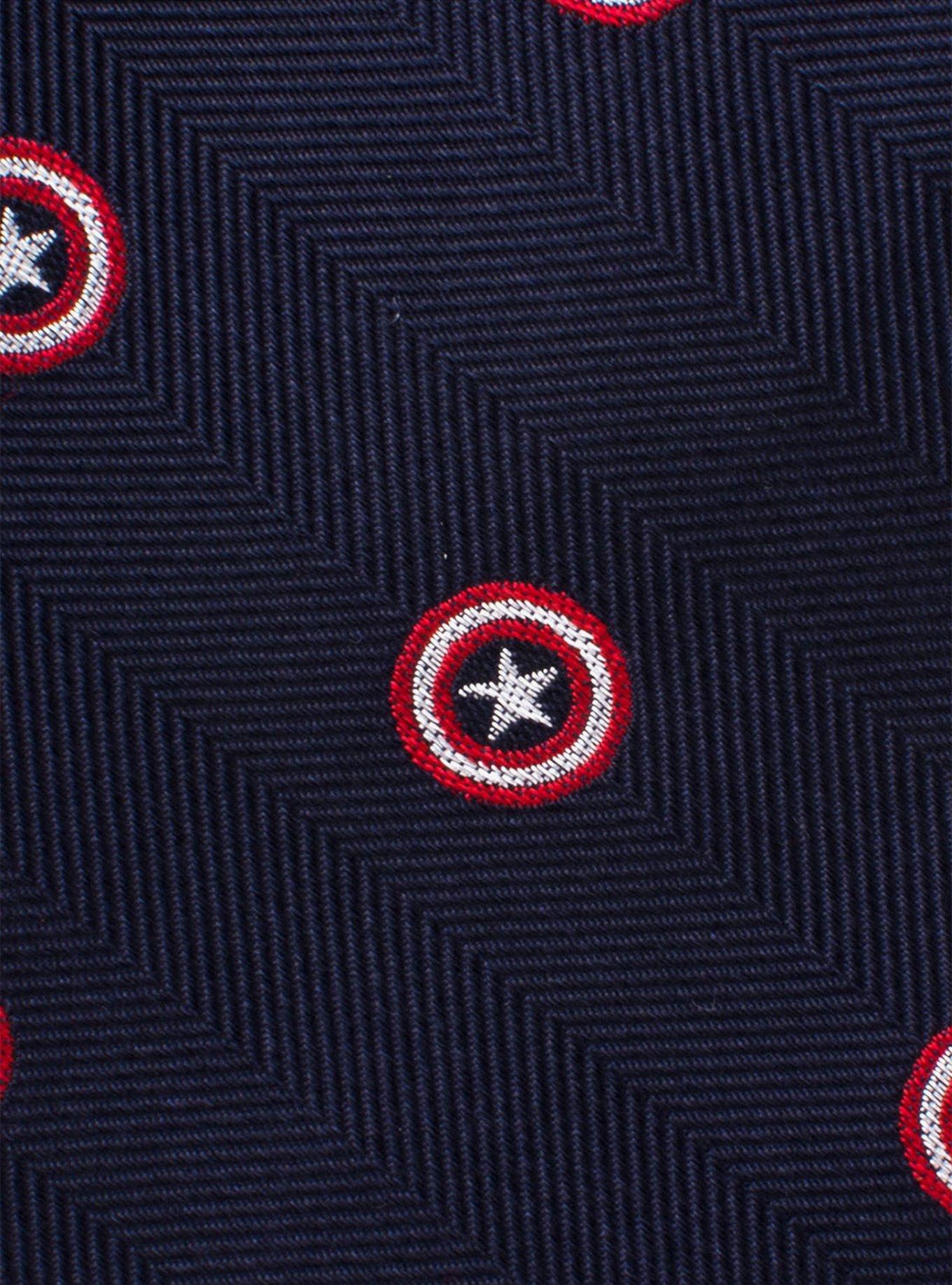 Marvel Captain America Navy Tie, , hi-res