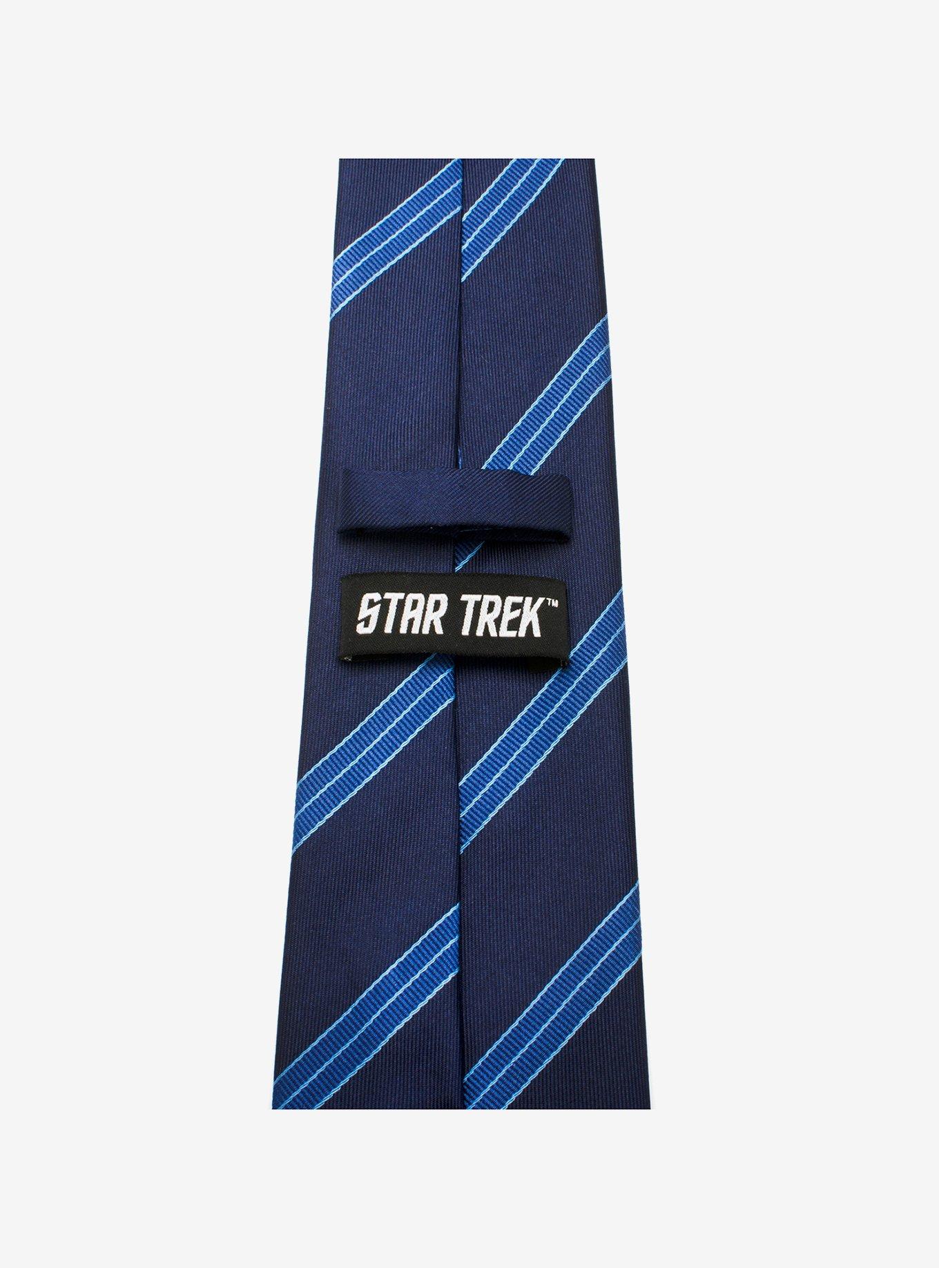 Star Trek Enterprise Flight Blue Stripe Tie, , alternate