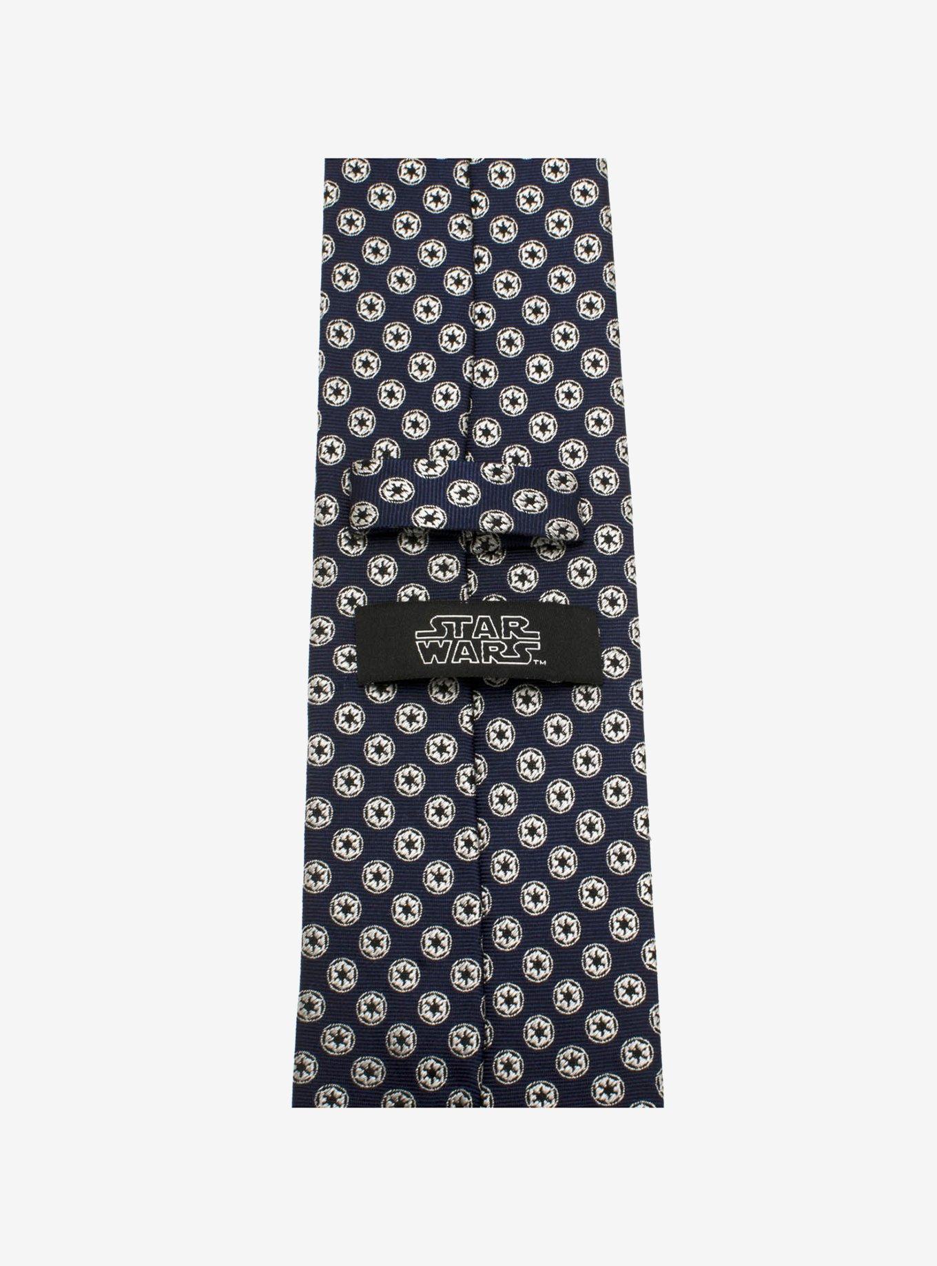 Star Wars Imperial Symbol Navy Tie, , alternate