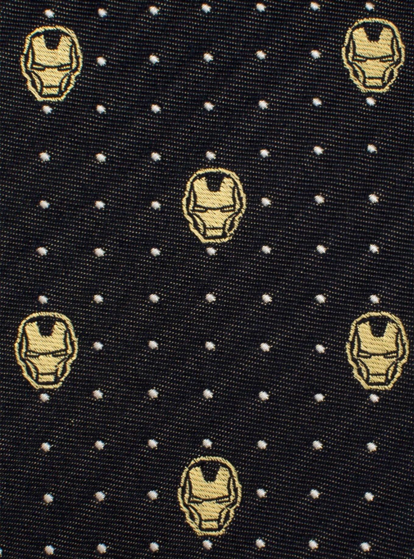 Marvel Iron Man Gray Dot Tie, , alternate