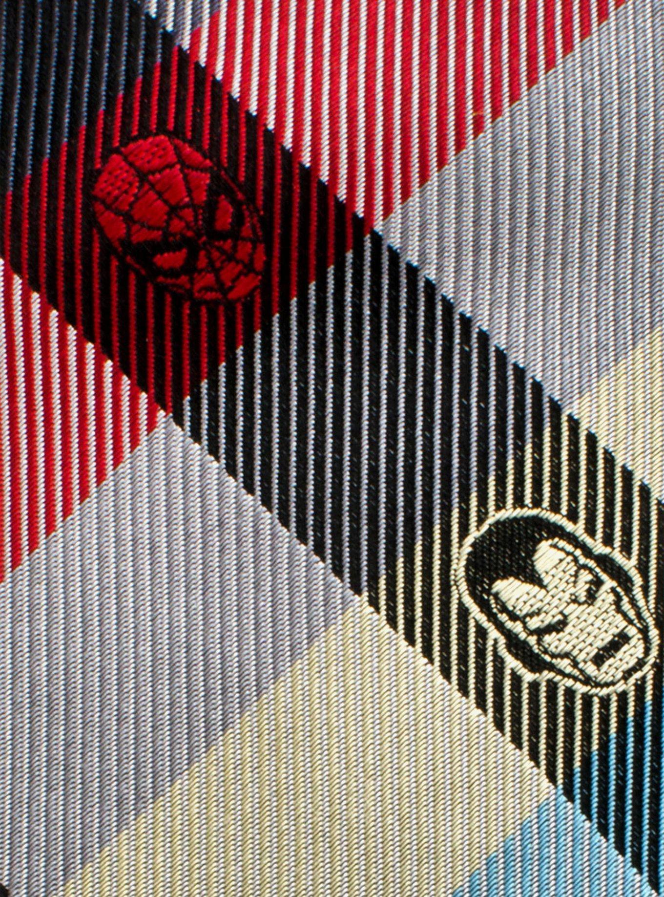 Marvel Comics Plaid Tie, , hi-res