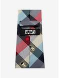 Marvel Comics Plaid Tie, , alternate