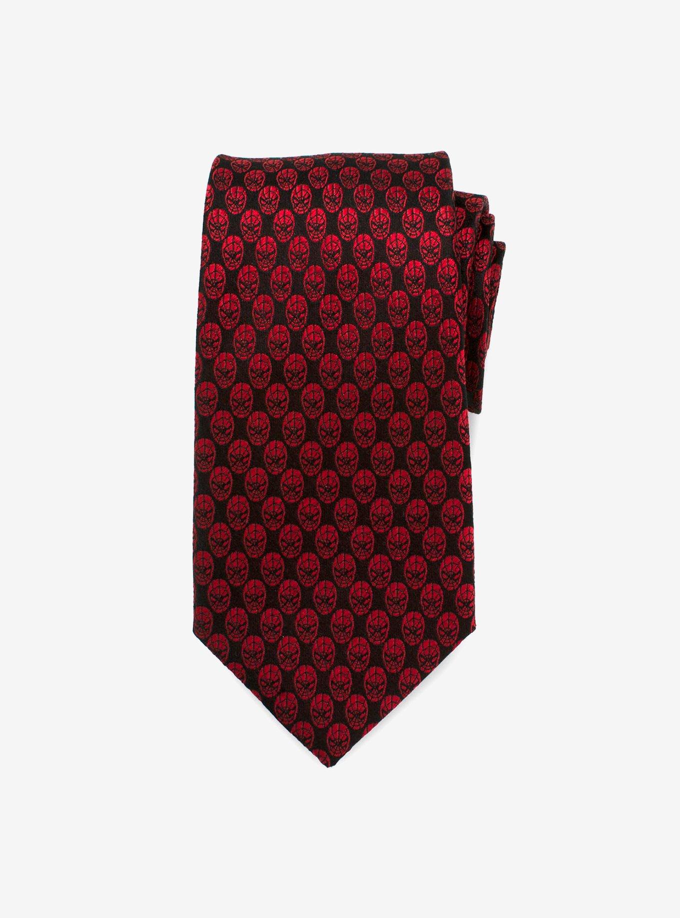 Marvel Spider-Man Mask Red Tie