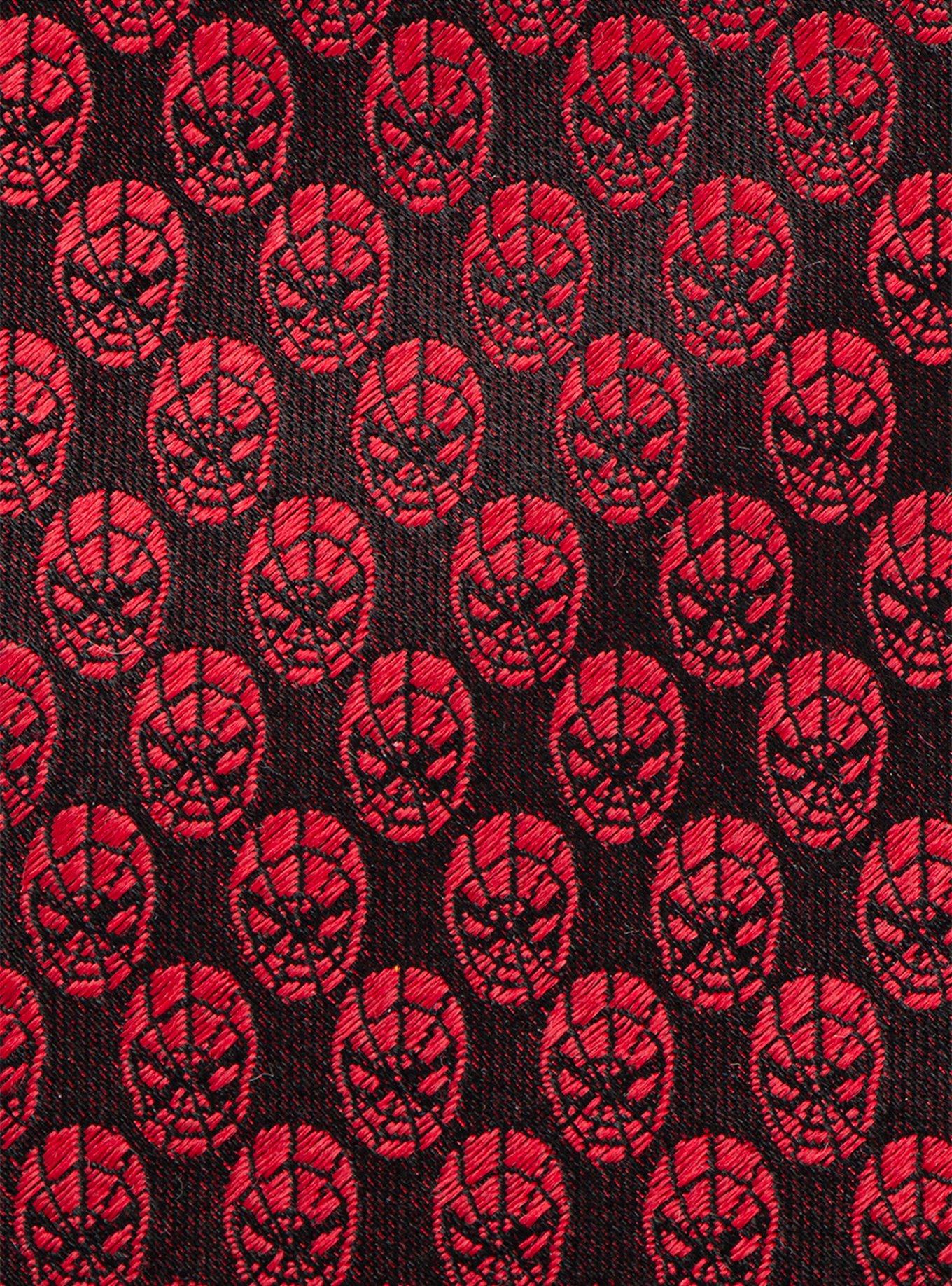 Marvel Spider-Man Mask Red Tie