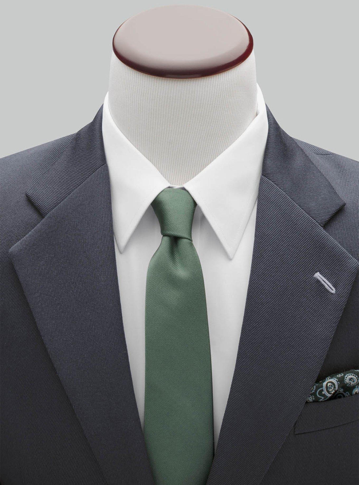 Game Of Thrones Stark Direwolf Green Tie, , alternate