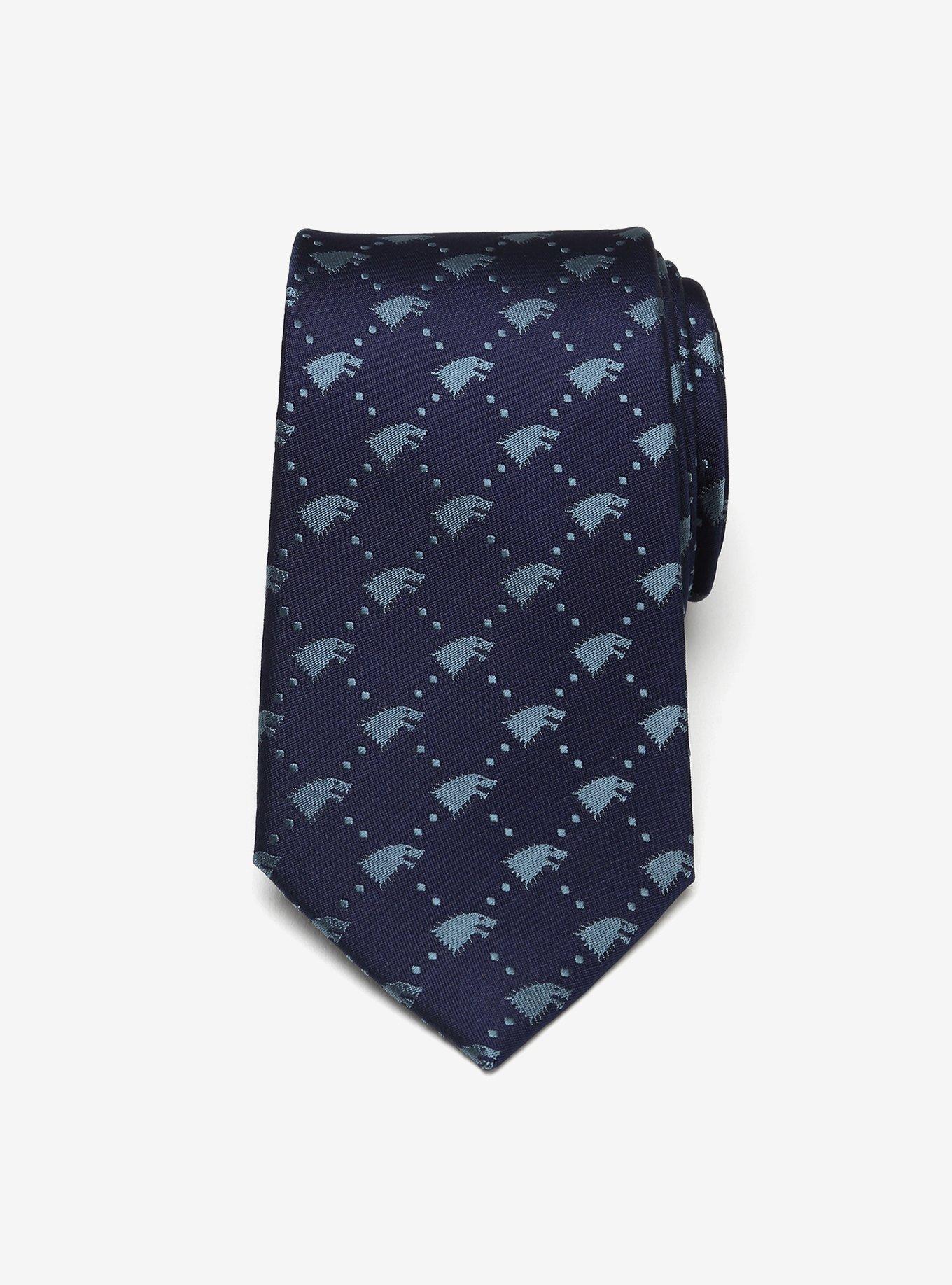 Game Of Thrones Stark Direwolf Tie