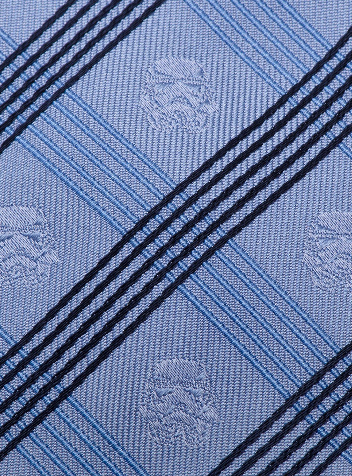 Star Wars Stormtrooper Blue Plaid Tie