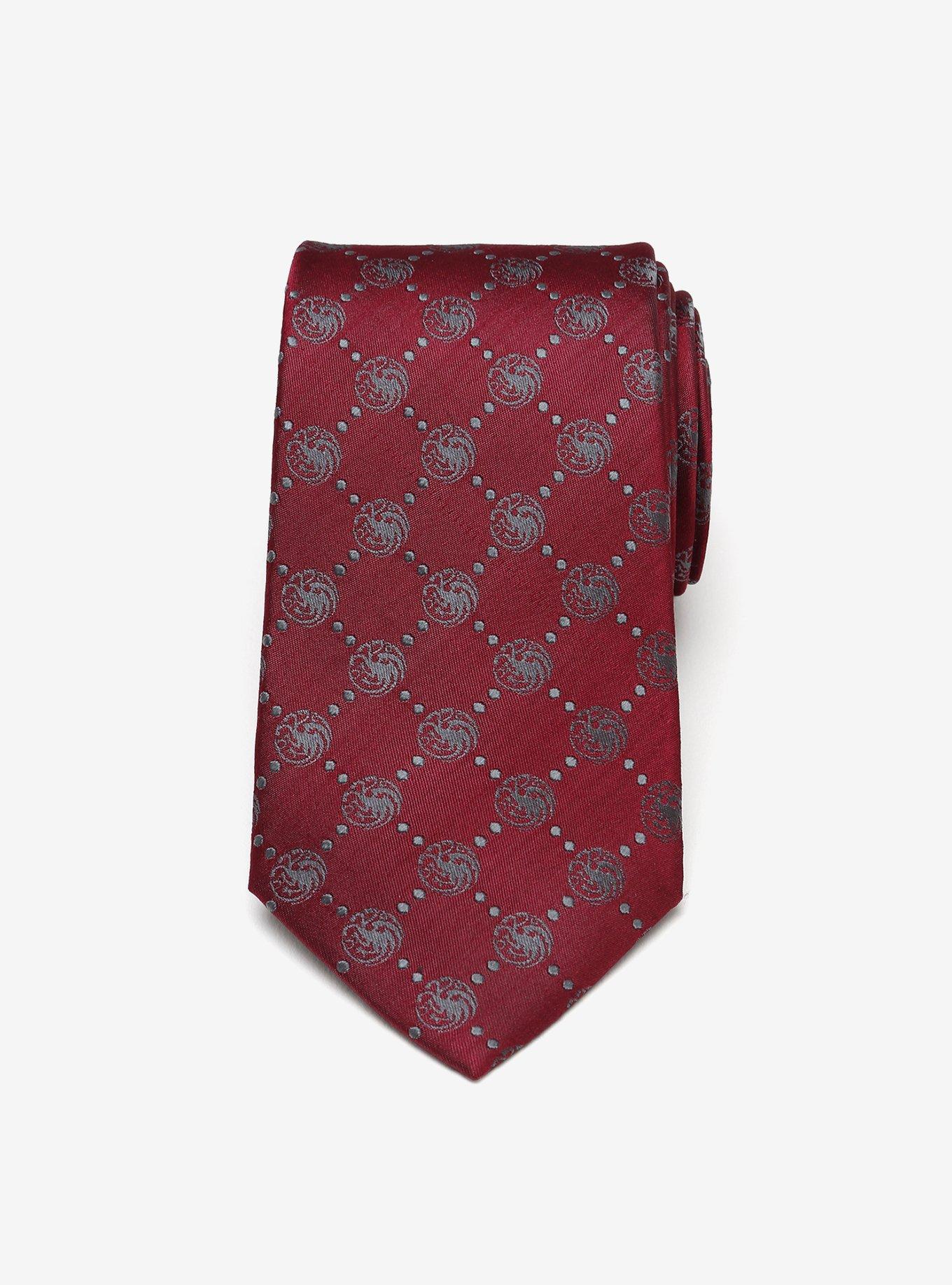 Game Of Thrones Targaryen Dragon Scattered Tie, , alternate